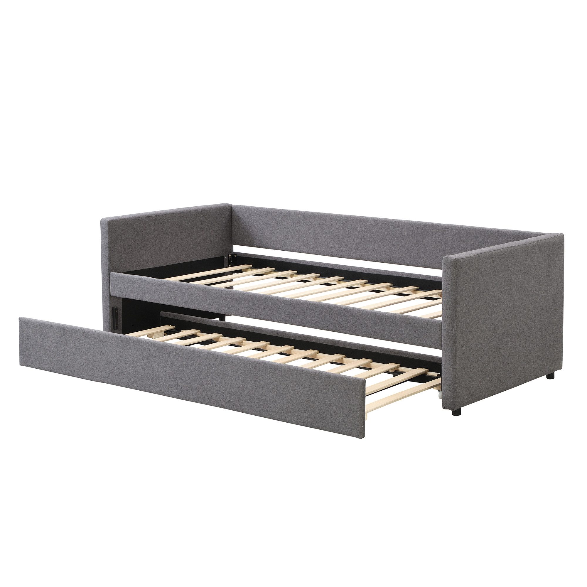 SOFTWEARY Schlafsofa mit Lattenrost und Gästebett, günstig online kaufen