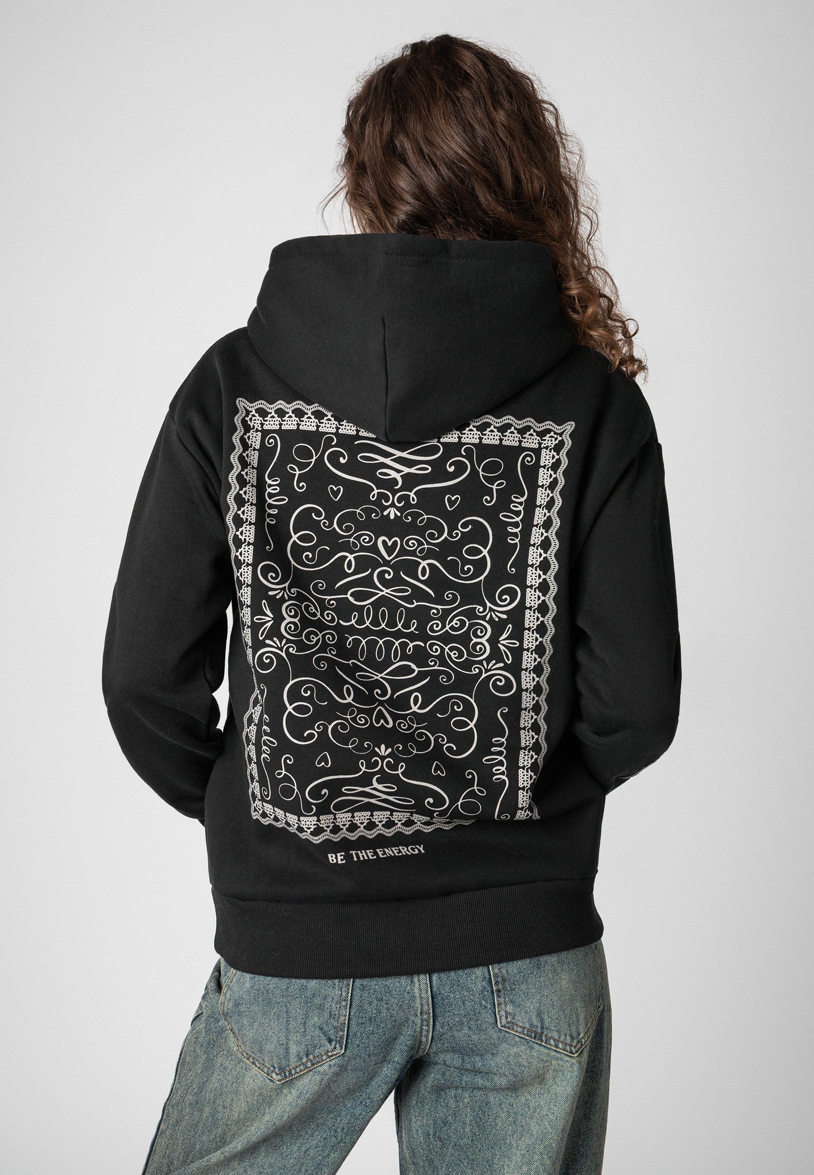Fresh Made Kapuzenpullover Damen Kapuzenpullover Hoodie mit Artworks Sweate günstig online kaufen