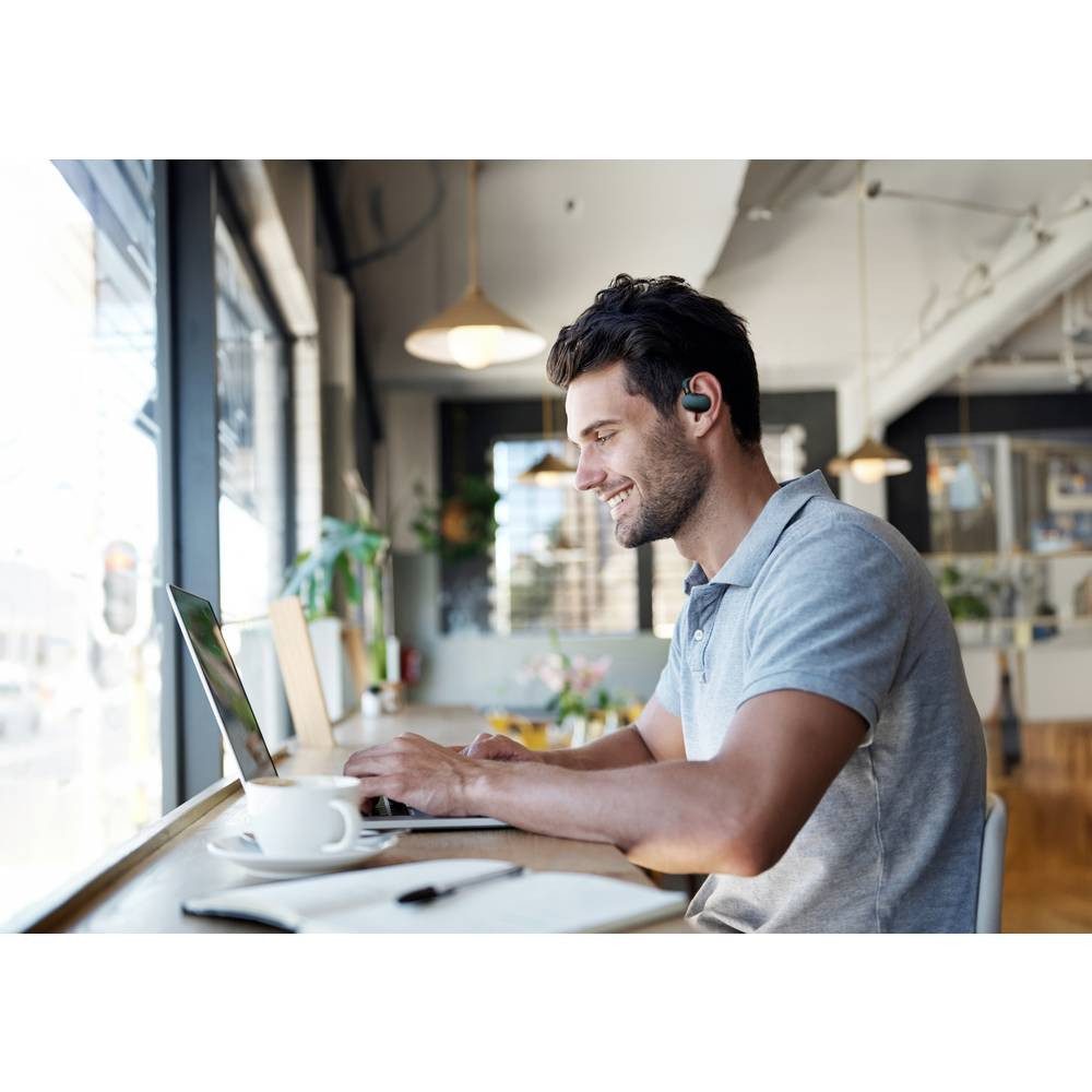 Creative Open-Ear Kopfhörer, Bluetooth 5.4 51EF1210AA001 Kopfhörer (Schweißresistent, Wasserbeständig, Batterieladeanzeige)