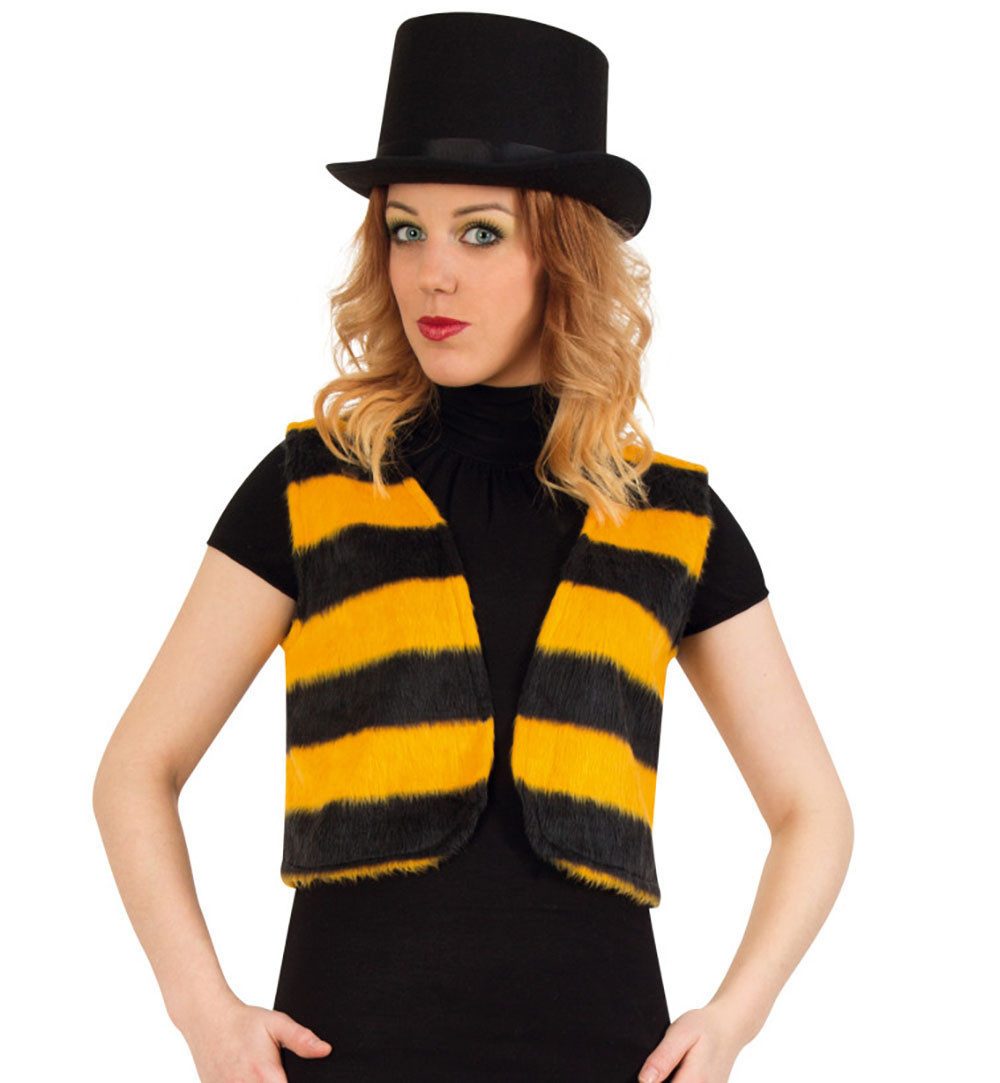 Fries Kostüm Bienenweste Biene Weste Fasching Karneval Cosplay Halloween M oder XL