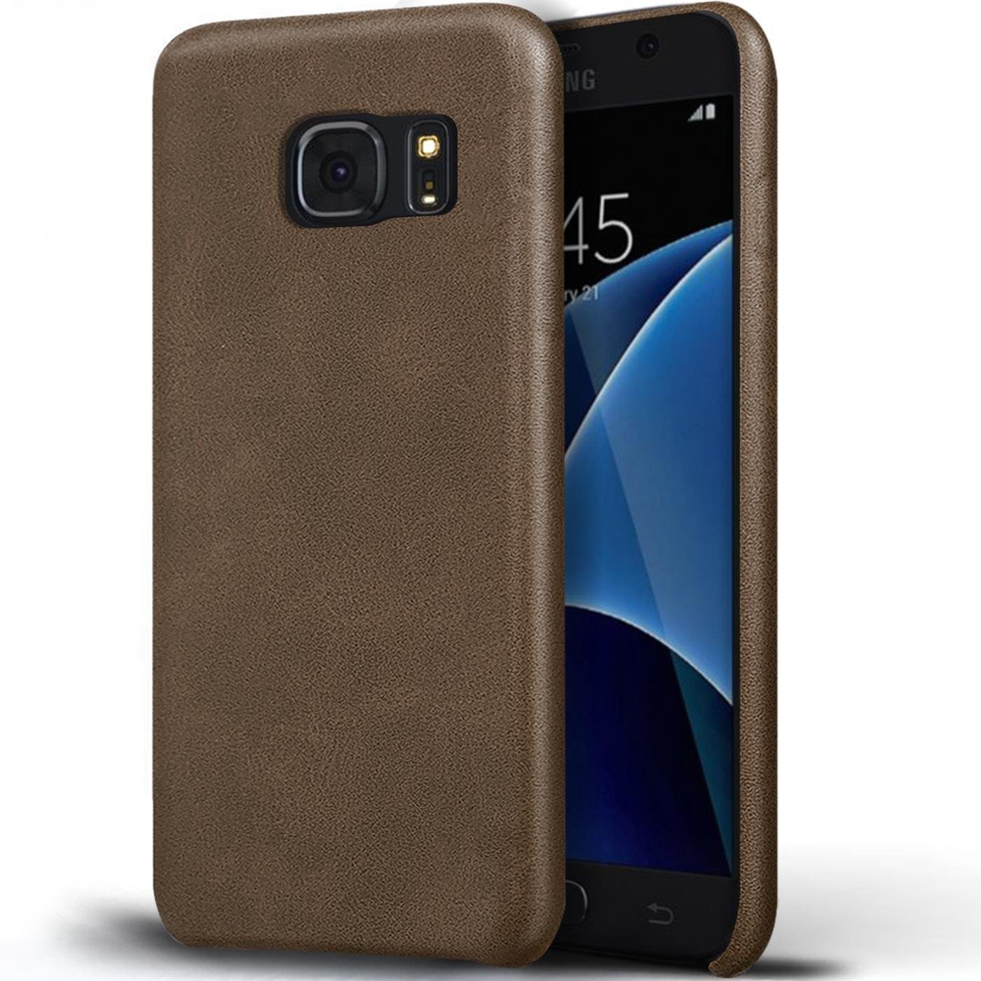 CoolGadget Handyhülle Backcover Schutzhülle für Samsung Galaxy S7 Edge 5,5 Zoll, Ultra Slim Handy Hülle für Samsung S7 Edge Case Bumper