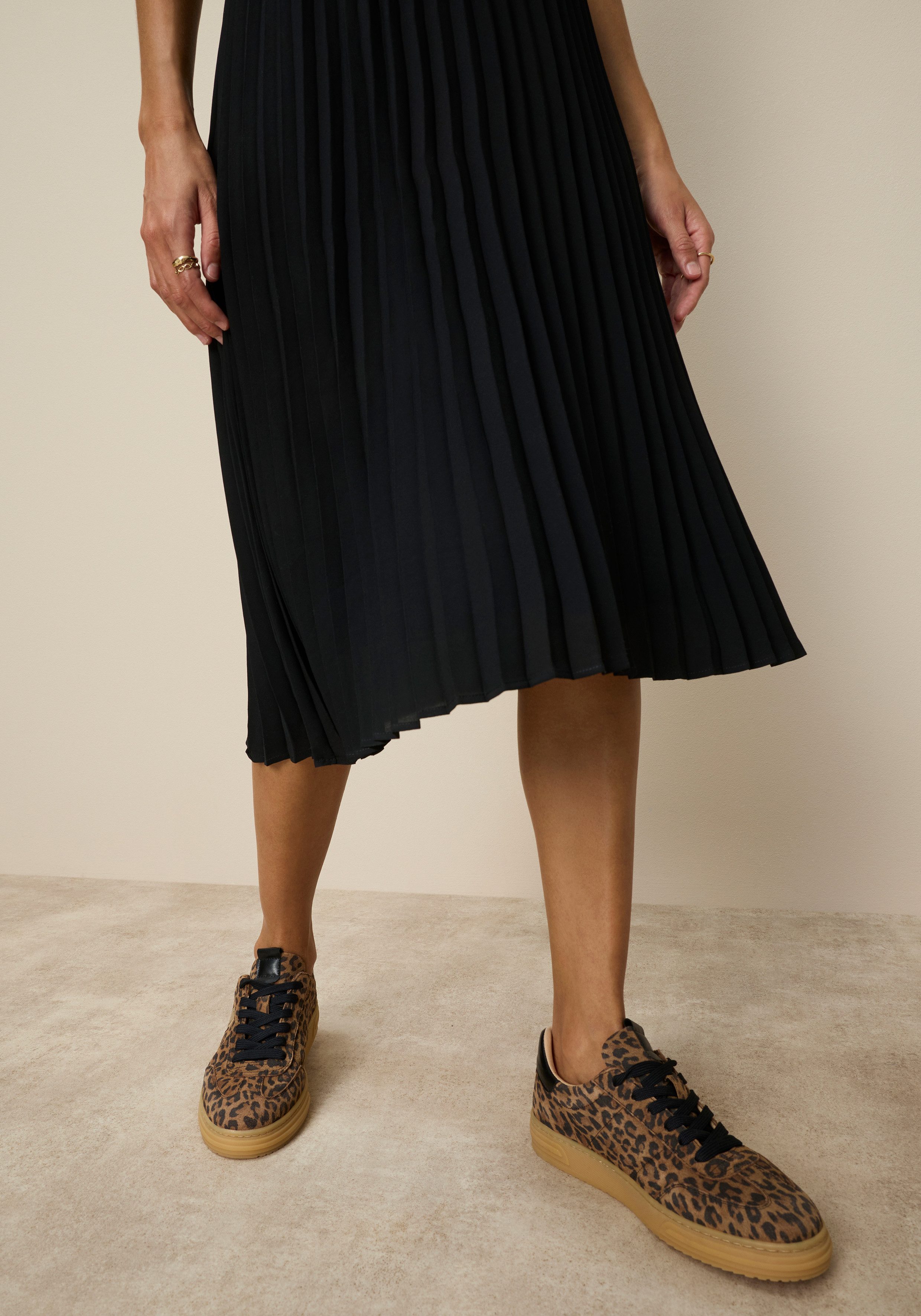 Tamaris Plisseerock mit elastischem Bund günstig online kaufen