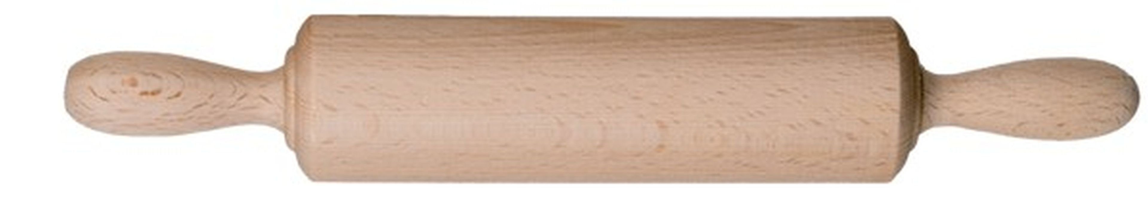 Gravidus Teigroller Teigrolle ohne 25 Nudelholz für Kinder cm Holz Achse
