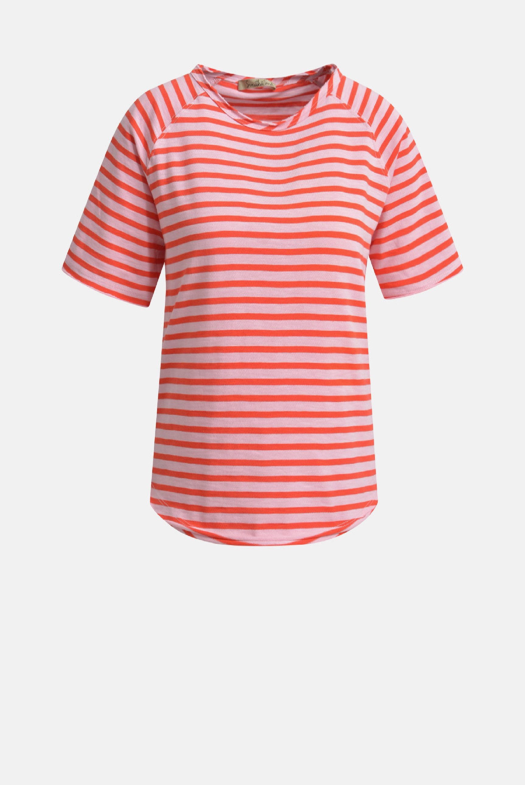 Smith & Soul Rundhalsshirt mit offener günstig online kaufen
