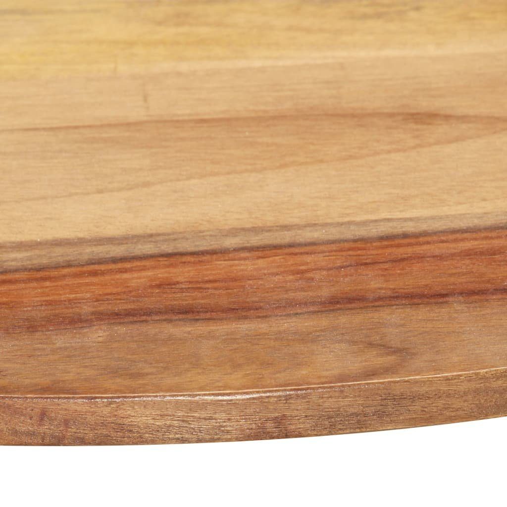furnicato Tischplatte St) cm mm Palisander Massivholz Rund 50 15-16 (1