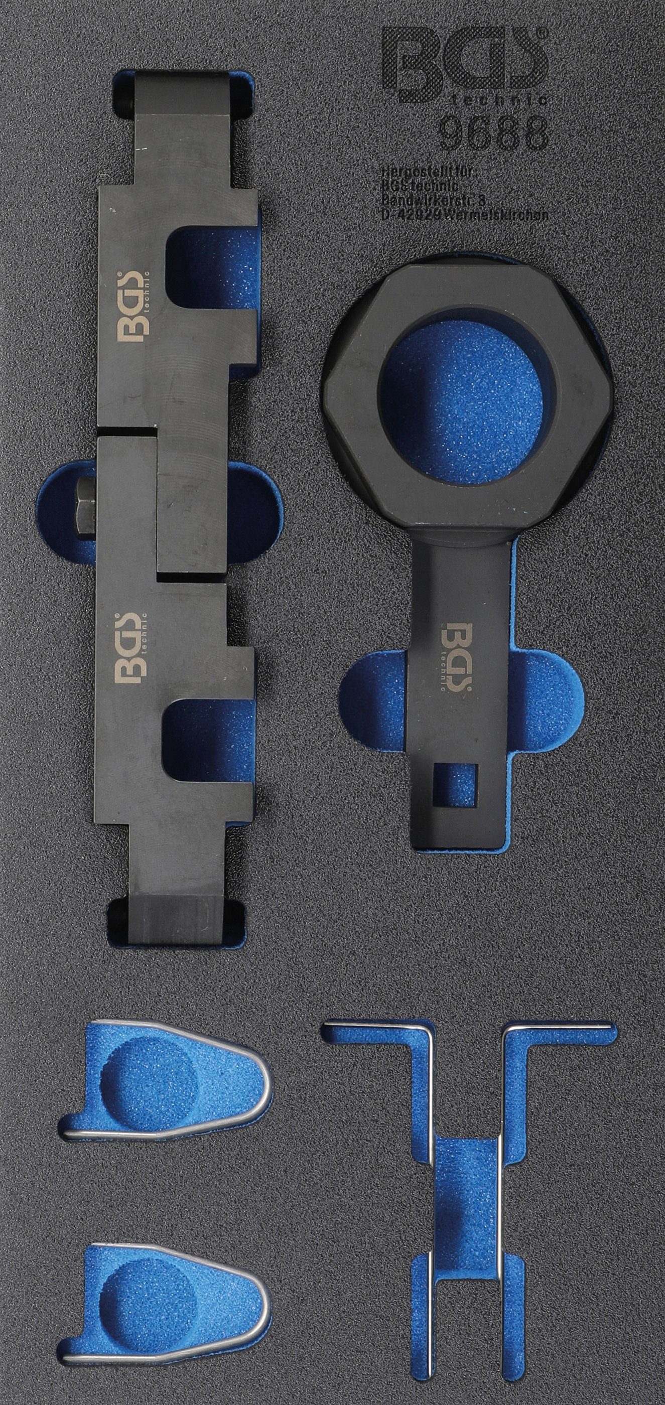 BGS Werkzeugset Motor-Einstellwerkzeug-Satz, Werkstattwageneinlage 1/3 für Opel 1.6 SIDI | Werkzeug-Sets