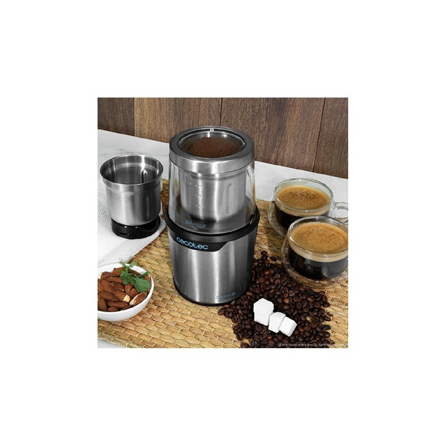 Cecotec Grinder Molinillo De Café Y Especias Titanmill 300 Duoclean