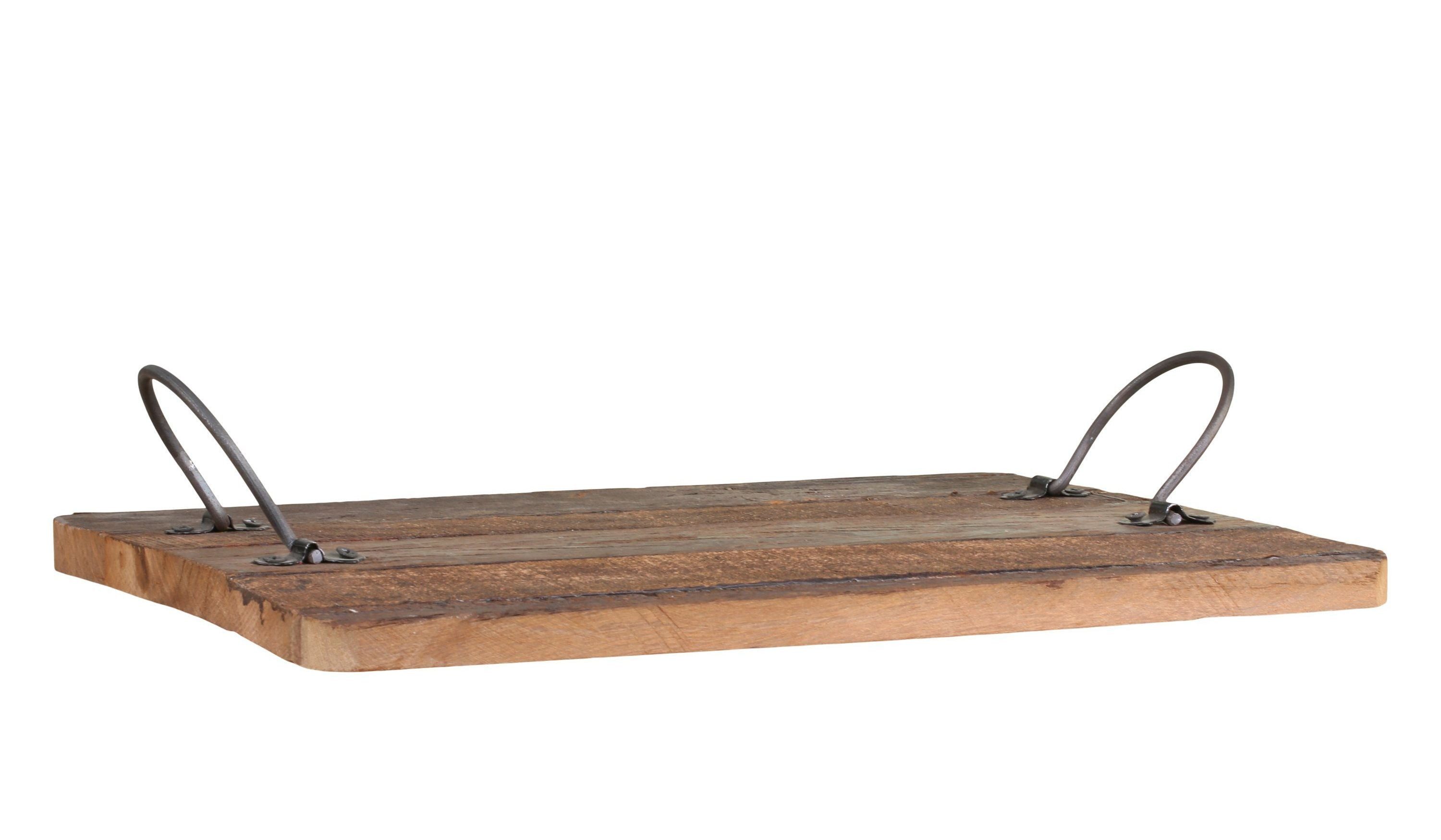 Chic Antique Dekotablett Grimaud altes XL Tablett mit Henkel L 59x30cm Chic Antique 41555-00