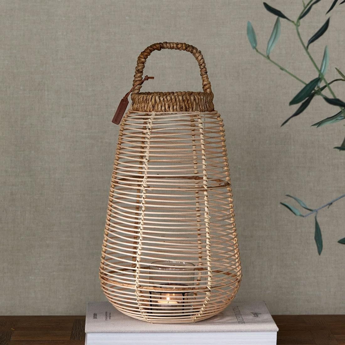Rivièra Maison Windlicht Windlicht Cyrus Rattan günstig online kaufen