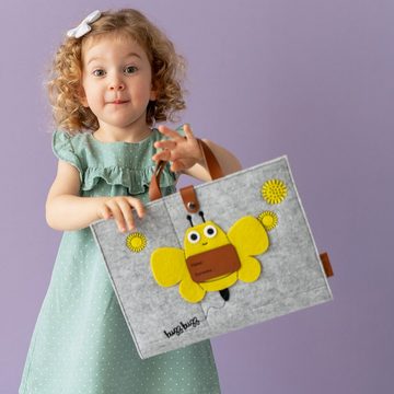 MILK&MOO Kindergartentasche Milk&Moo Buzzy Bee Aktivitätsbrett für Kleinkinder (1-tlg)