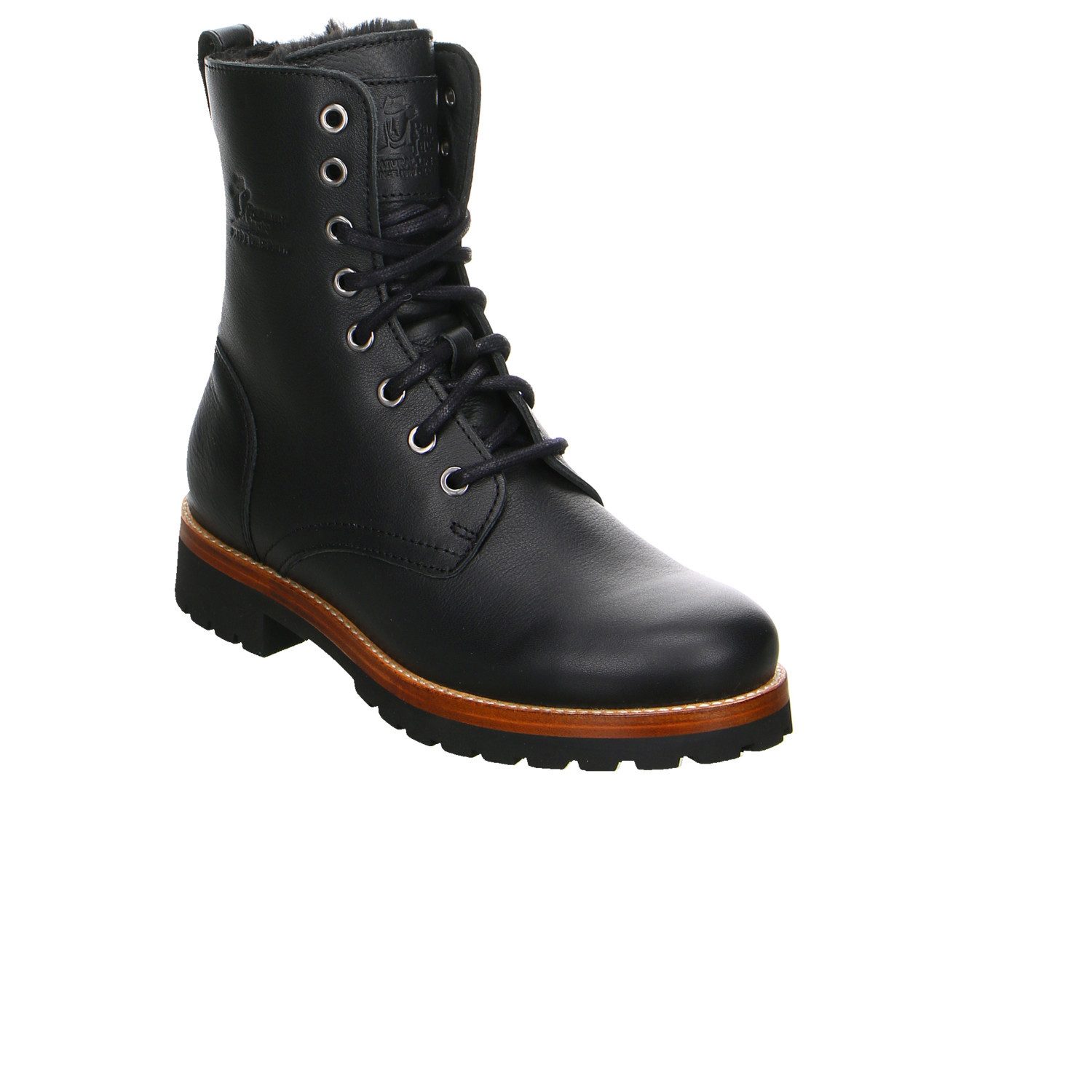 Panama Jack Panama Jack Frisia/056400 Leder Schnürstiefelette schwarz Stiefelette