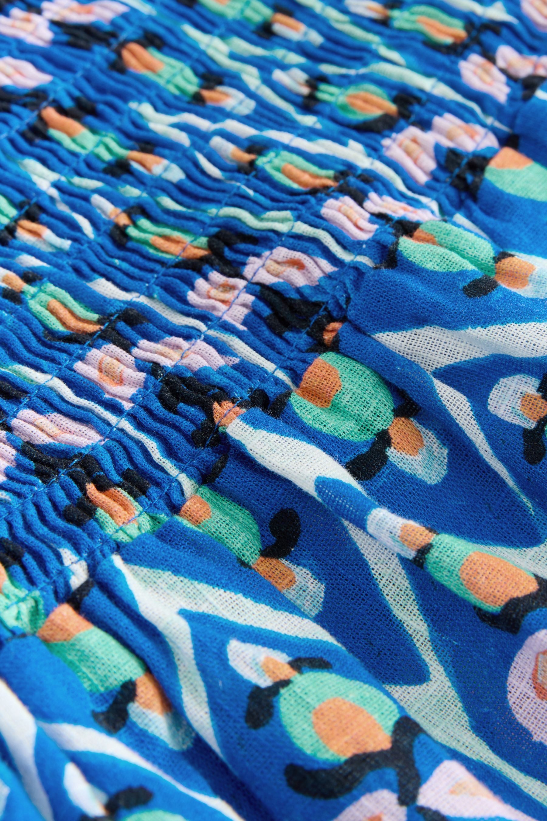 Next Bandeautop Gesmoktes Bandeau-Schlauchtop mit Schößchen günstig online kaufen