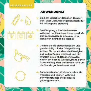 Silberkraft Pflanzendünger Bananen Dünger für alle Arten von Bananenstauden, 1-St.