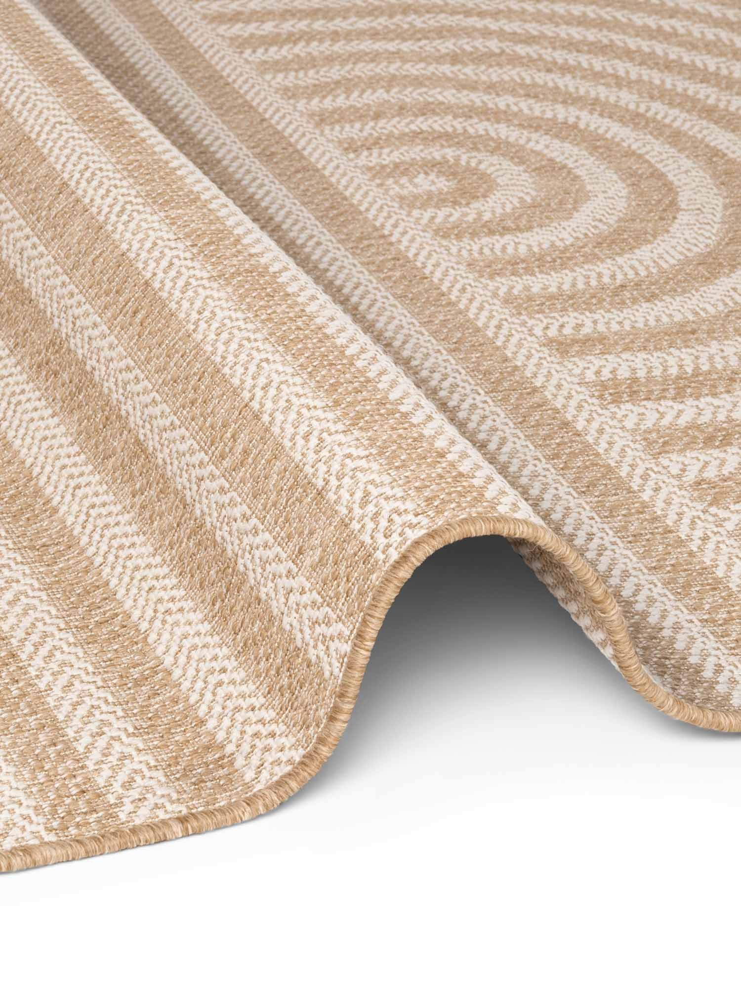 Ted Baker Teppich Woodfield, Wendeteppich, oval, Höhe: 8 mm, Designteppich, Wetterfest, Pflegeleicht, Modern, Wohnzimmer, Terrasse