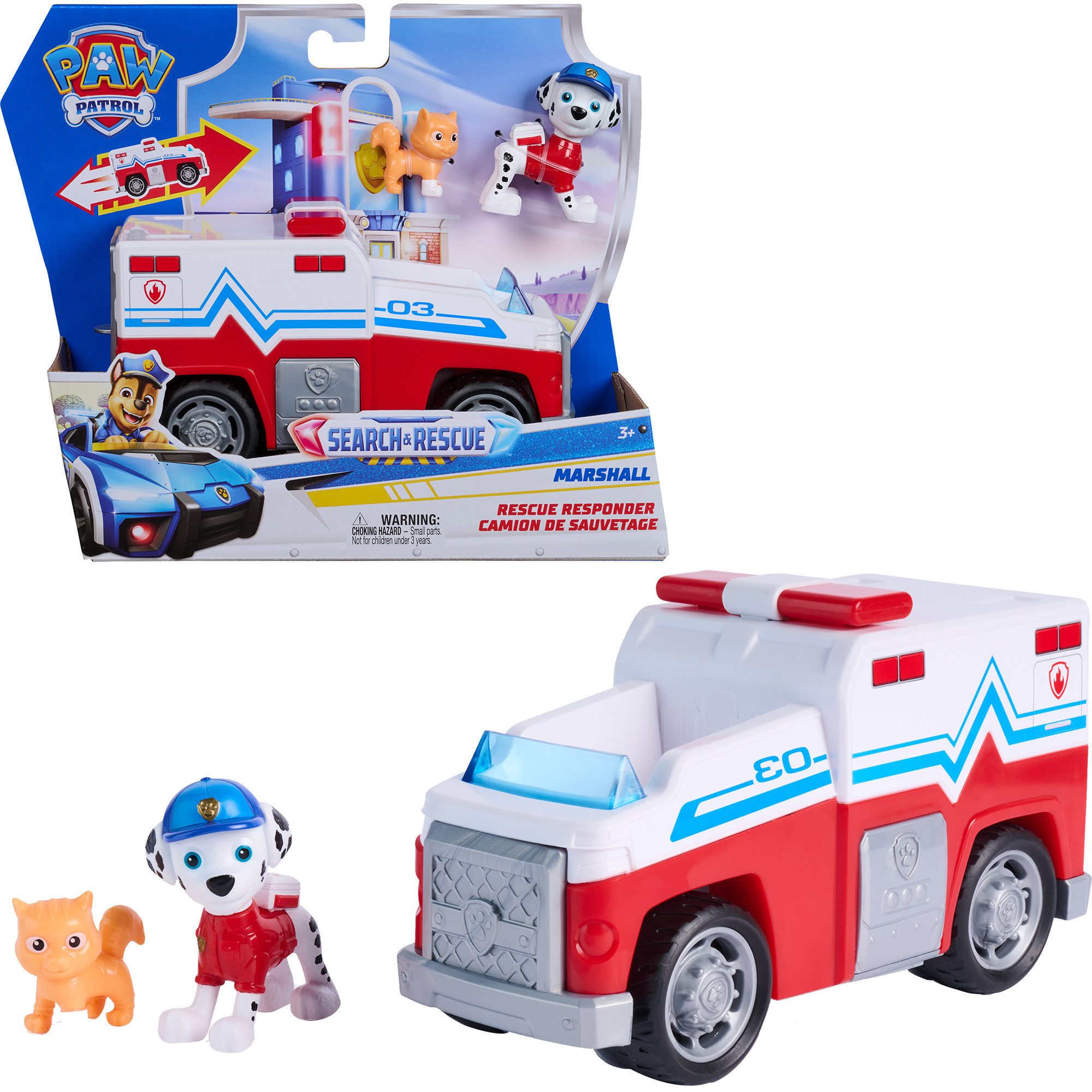 PAW PATROL Spielzeug-Auto Spin Master Paw Patrol - Search & Rescue: