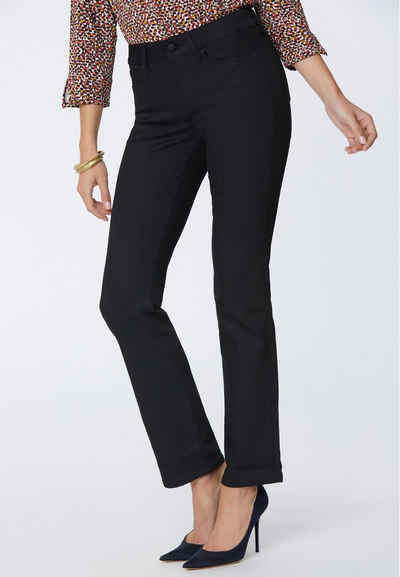 NYDJ Straight-Jeans Marilyn Straight BlackLast Denim