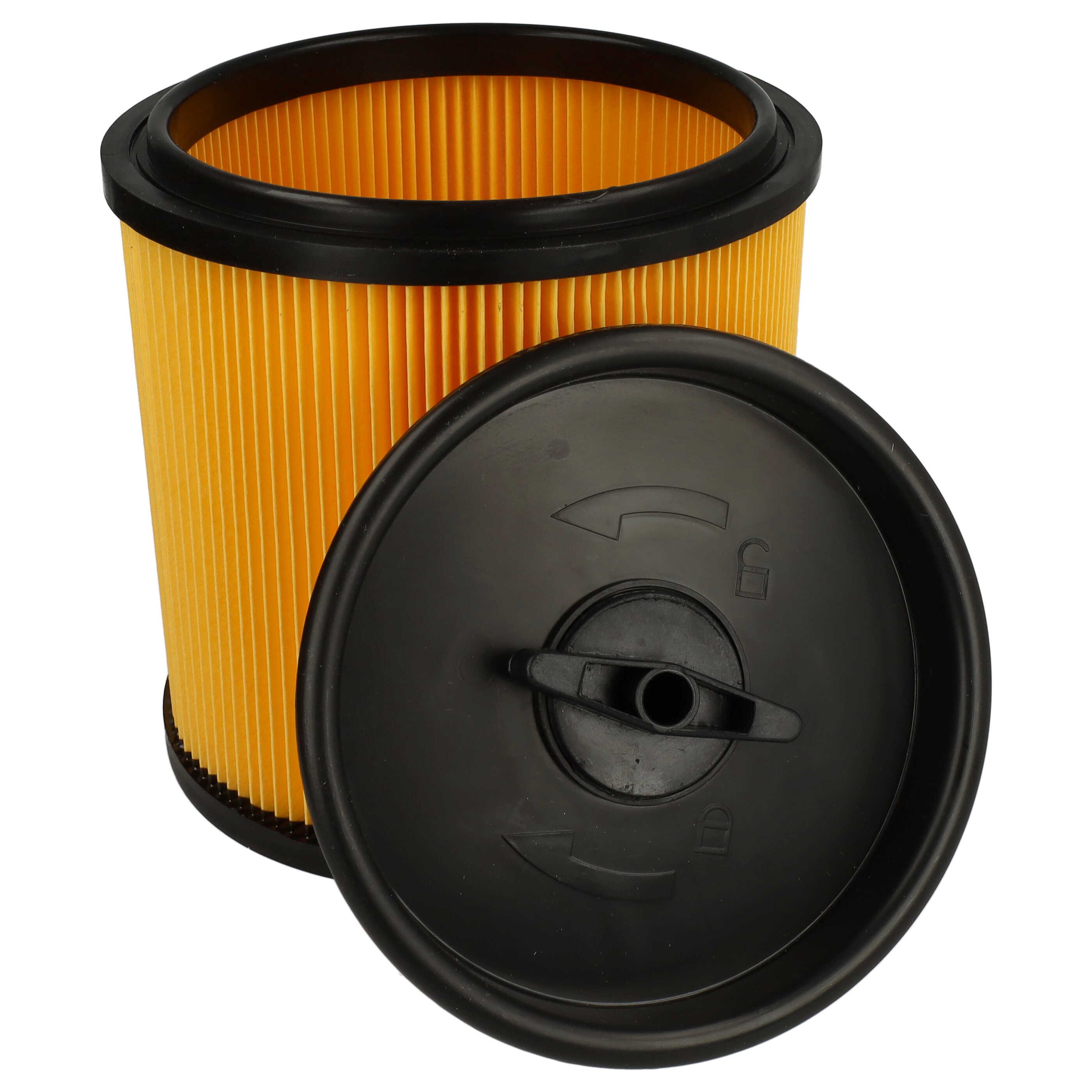 vhbw Patronenfilter passend für Vacmaster VK1330PWR-03, VK1323PFR-03, VJH1211PF 1101, für Staubsauger