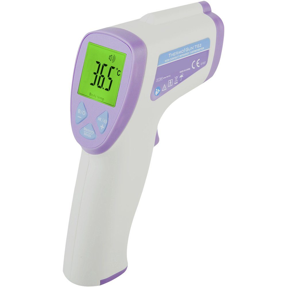 Easypix Fieberthermometer Easypix ThermoGun TG2 Fieberthermometer Berührungsloses messen