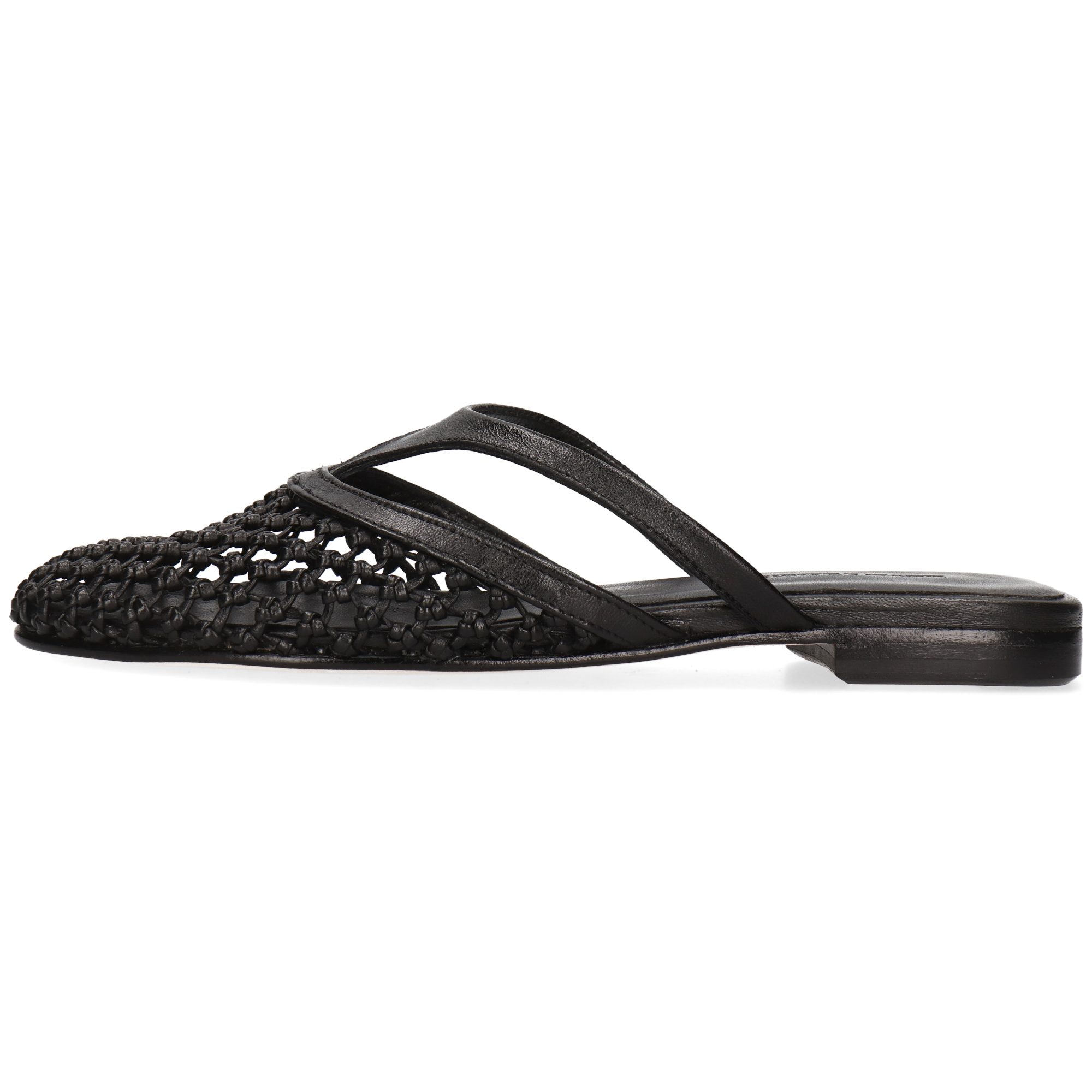 Melvin & Hamilton Alivia 5 Leder-Pantoletten für Damen Pantolette Flache Absätze, Echtes Leder