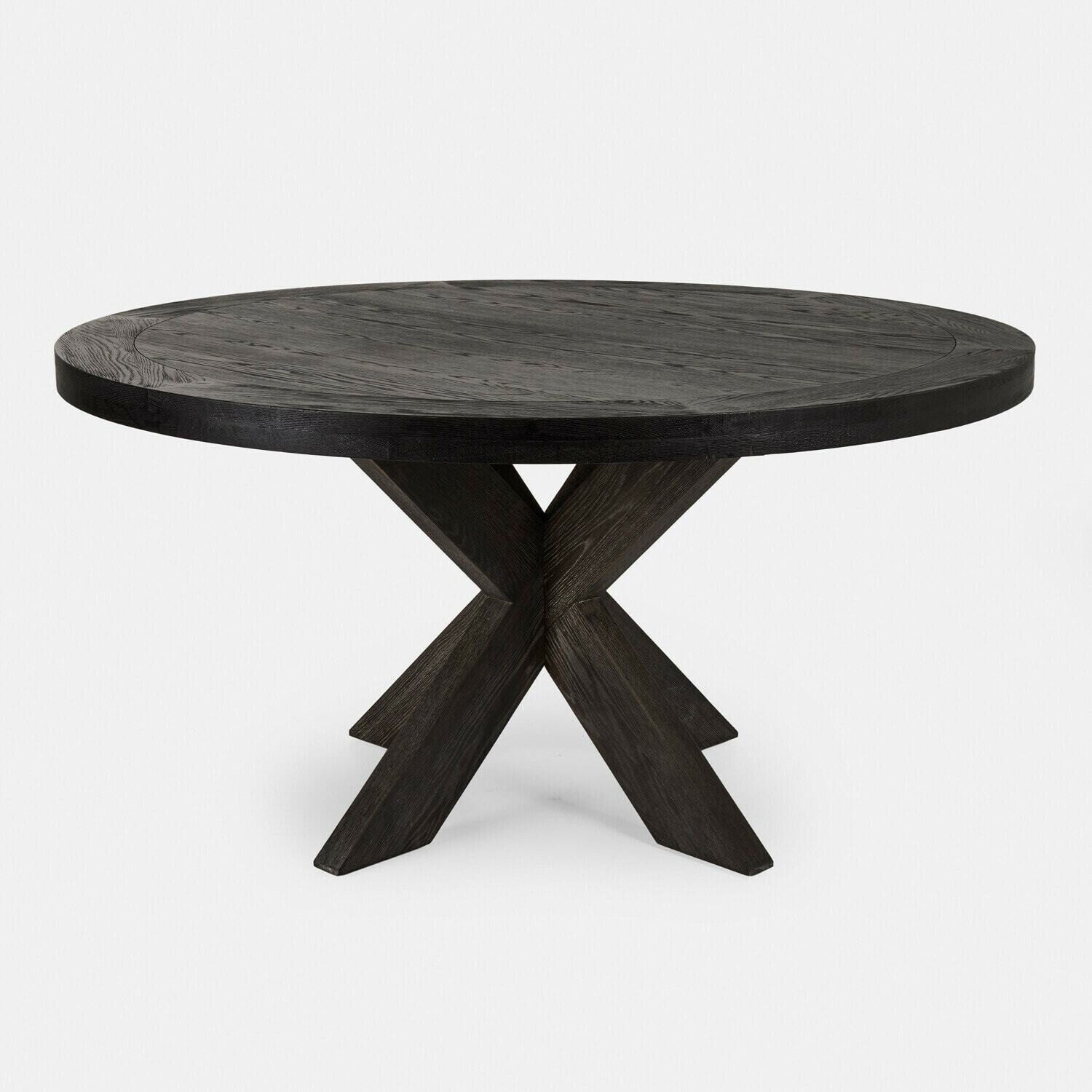 Mirabeau Esstisch Tisch Darvoux braun/schwarz