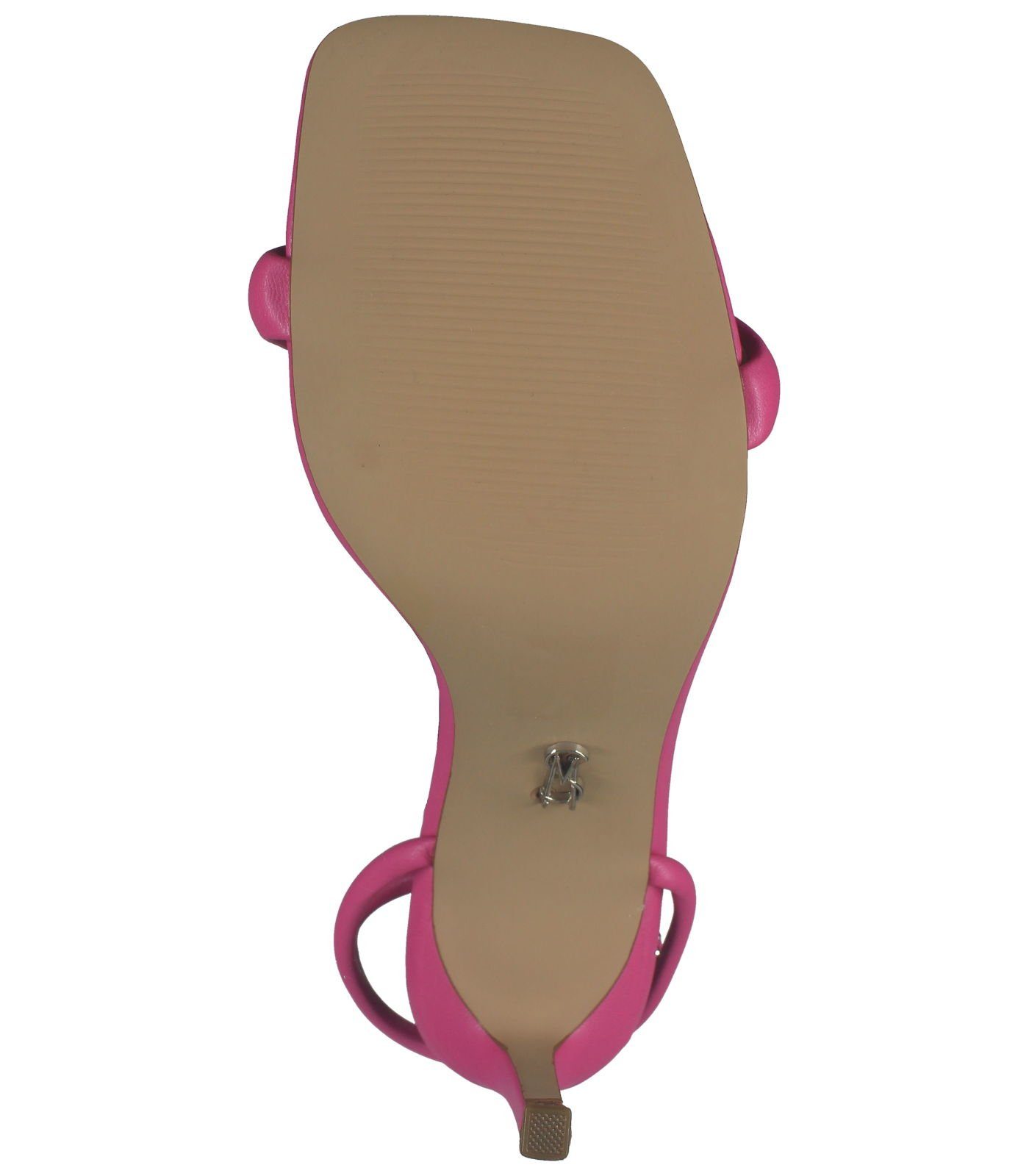 MADDEN Lederimitat Pink Neon STEVE High-Heel-Sandalette Sandalen