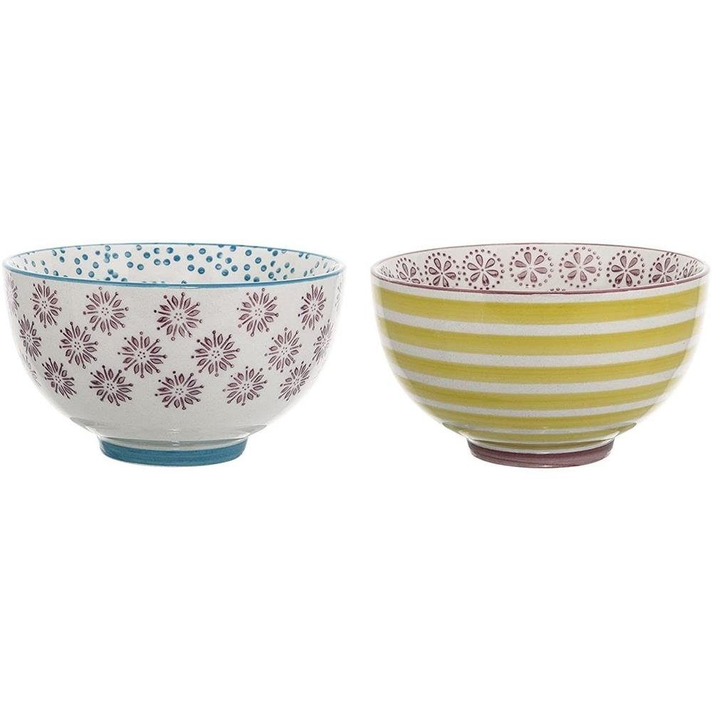 Bloomingville Müslischale Patrizia, 2er Set, 350 ml, Müslischüssel, Obstschale, Schüssel, Keramik