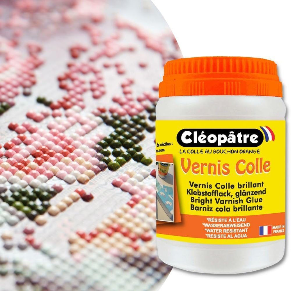 CLEOPATRA Bastelkleber VERNIS COLLE – KLEBSTOFFLACK, GLÄNZEND, 250g