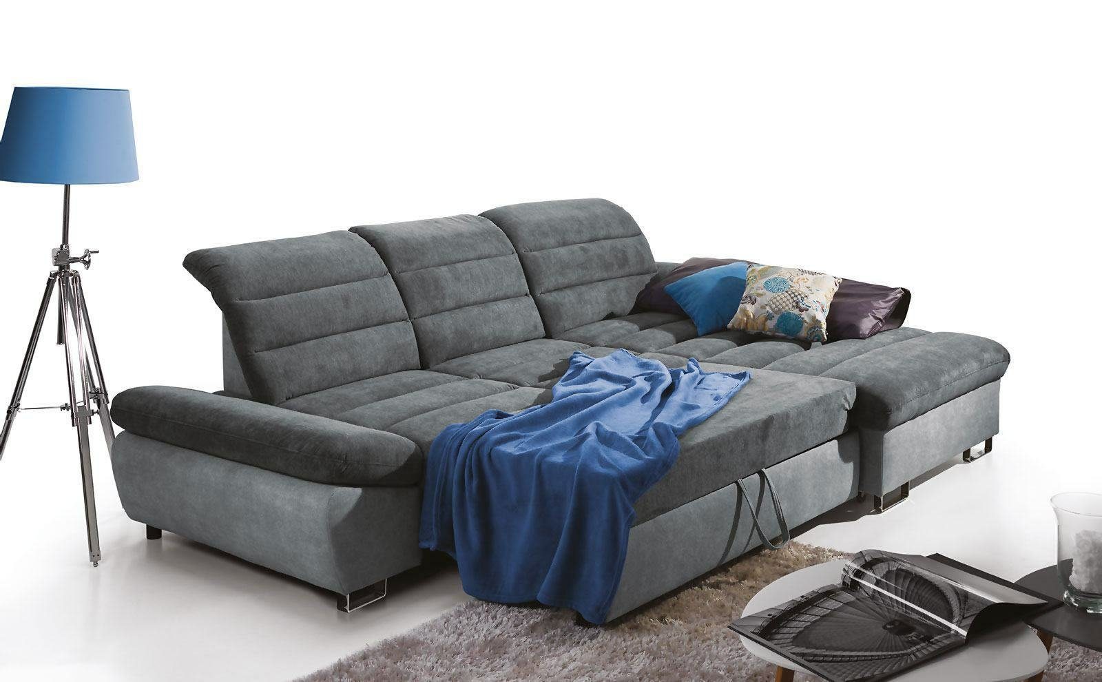JVmoebel Ecksofa, Ecksofa Wohnlandschaft Moderne Couch Textil Polster Garnitur Eck