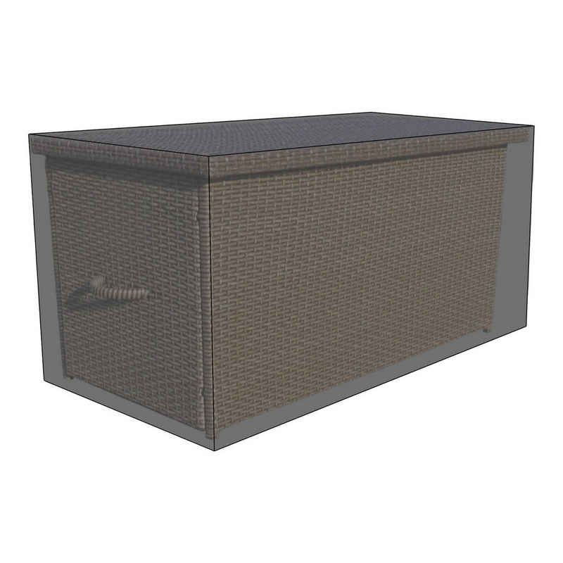 Grasekamp Gartenmöbel-Schutzhülle Black Premium Kissenboxhülle 135x65x55cm