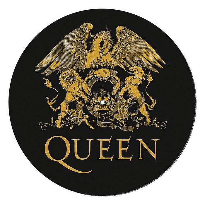 PYRAMID Merchandise-Figur Queen Plattentellerauflage Record Slip Mat