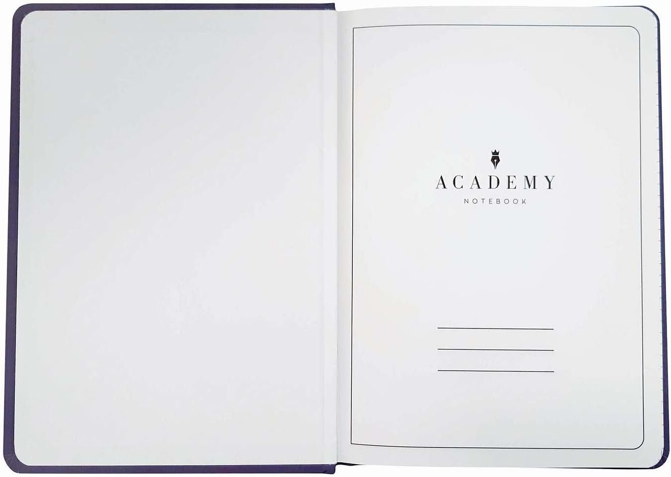 A5 Notizbuch kariert Premium-Hardcover-Notizbuch Interdruk Blatt 90g/m² 96