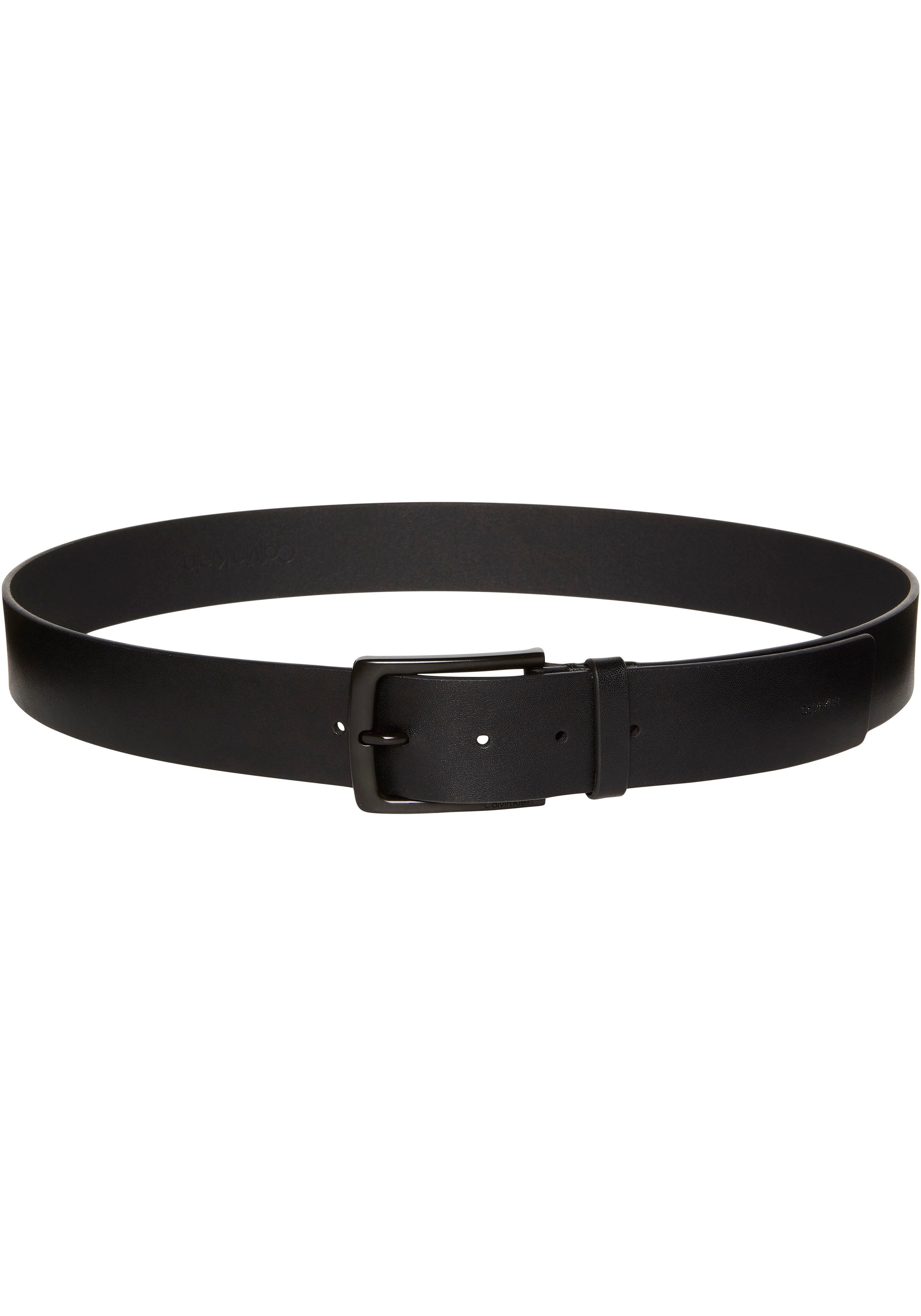 Calvin Klein Ledergürtel CASUAL PIN BUCKLE SMOOTH 40MM FI Größenverstellbar mit Metallschließe