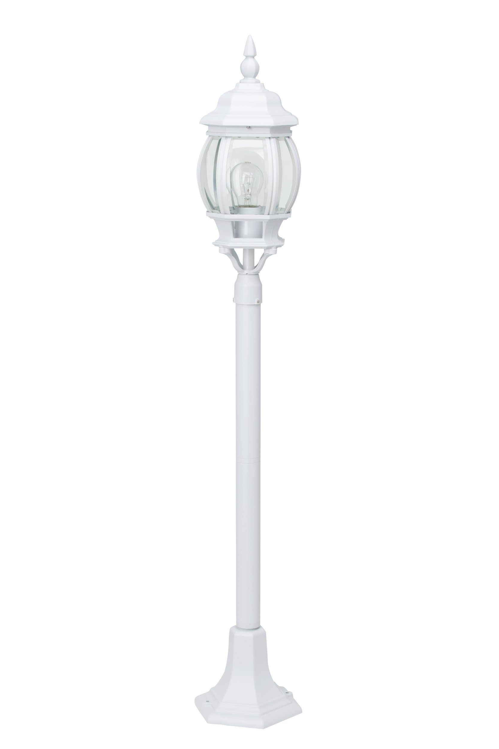Lightbox Außen-Stehlampe, ohne cm, cm Pollerlampe, max. Höhe, Leuchtmittel, E27, IP23, 16 112 W, Ø 60 weiß