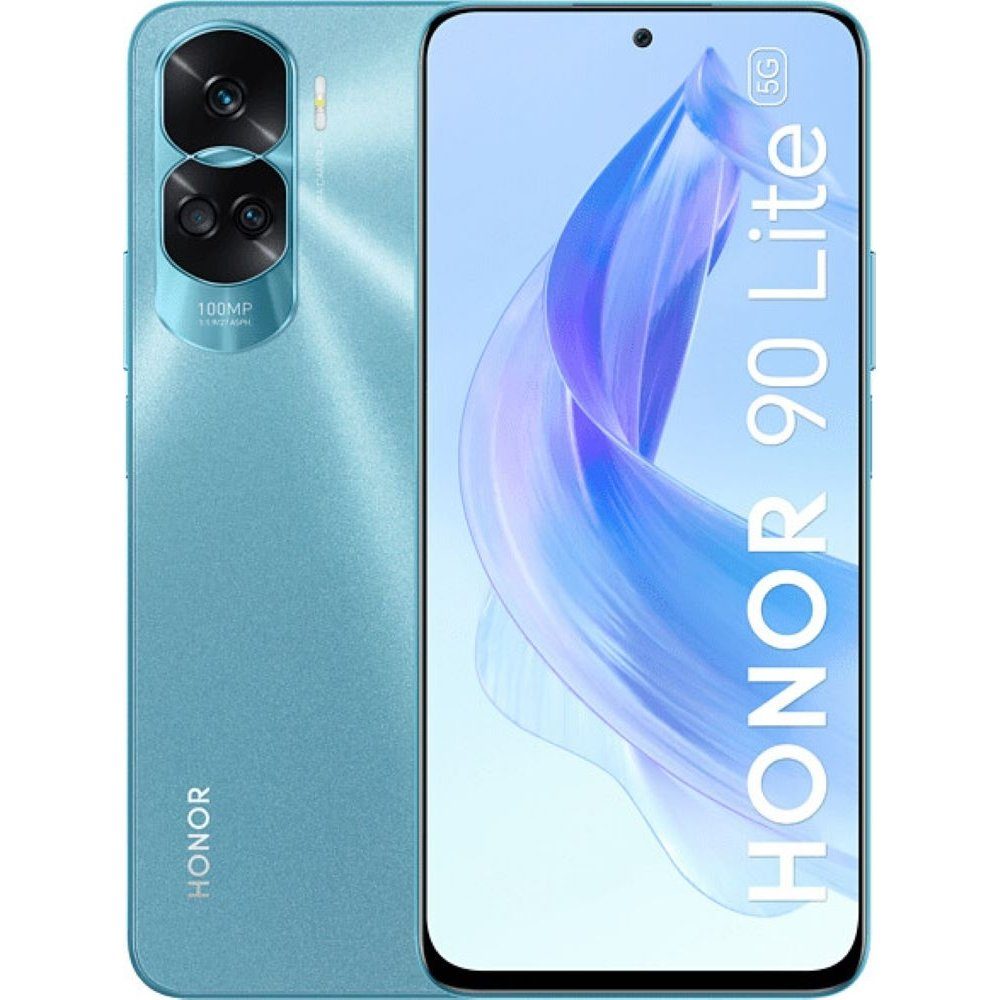 Honor 90 Smartphone GB - 8 5G - GB 256 (6,7 256 Speicherplatz) GB Lite cyan / lake Zoll, Smartphone