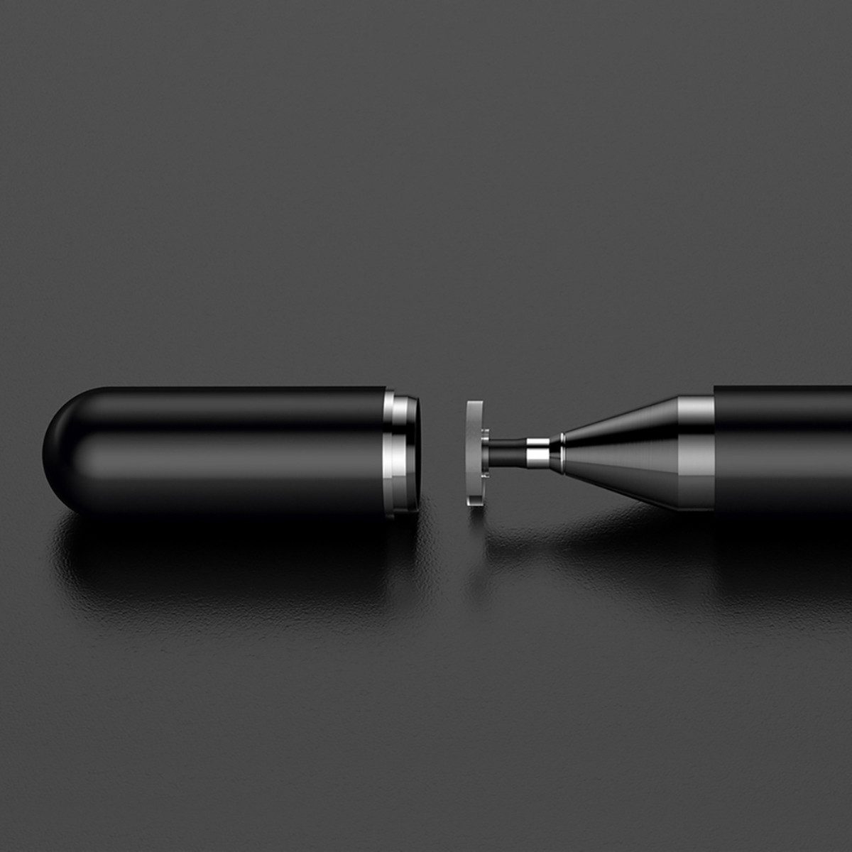 JOYROOM Eingabestift JR-BP560 (Stylus mit 2 Ersatzspitzen) Passiver Stylus für alle kapazitiven Displays