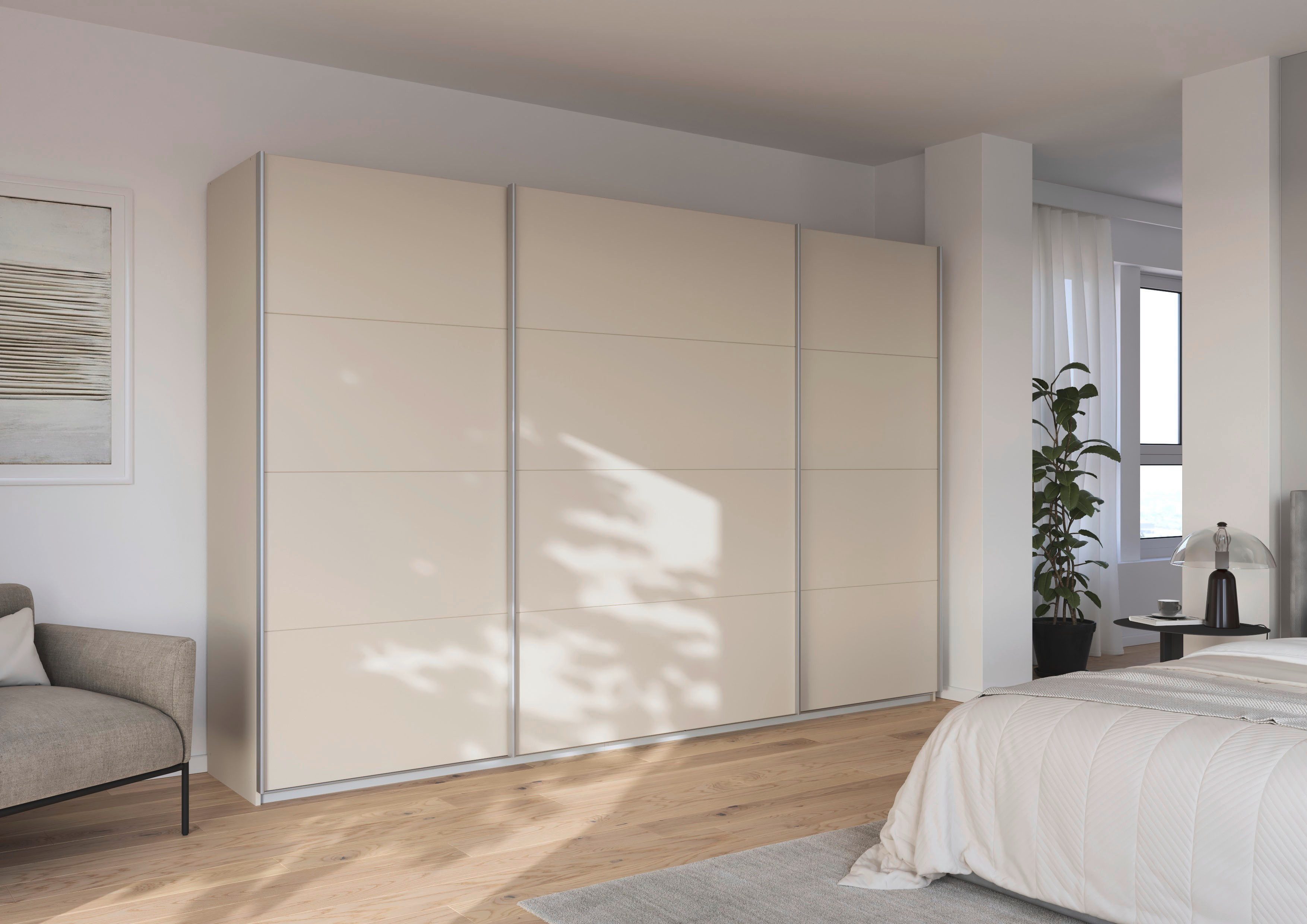 OTTO home Schwebetürenschrank Kleiderschrank Schrank Garderobe AGORDO mit D günstig online kaufen