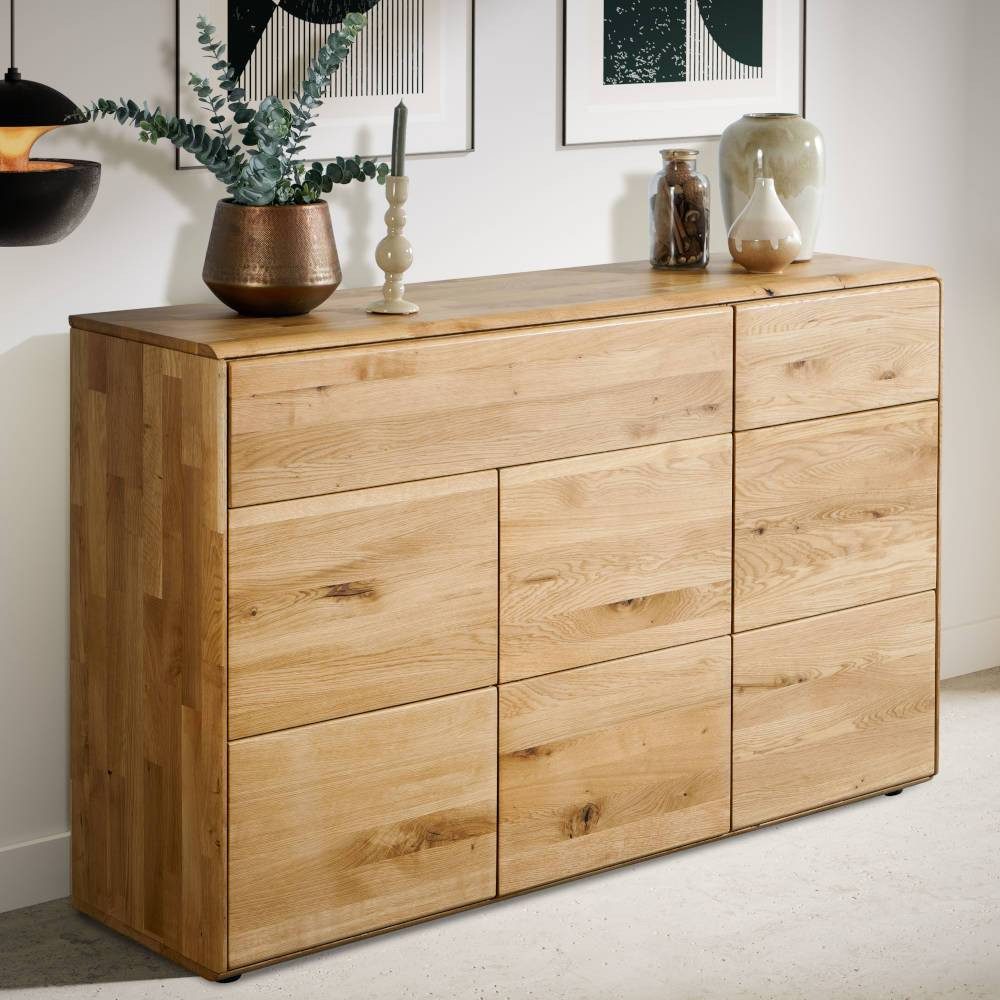 Pharao24 Sideboard Ninian, aus Massivholz