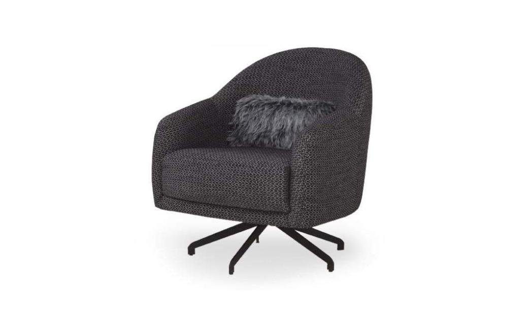 Design JVmoebel Sessel (1-St., in Made Sessel Europe Stilvoll Möbel Schwarzer Sessel), Luxus Wohnzimmer