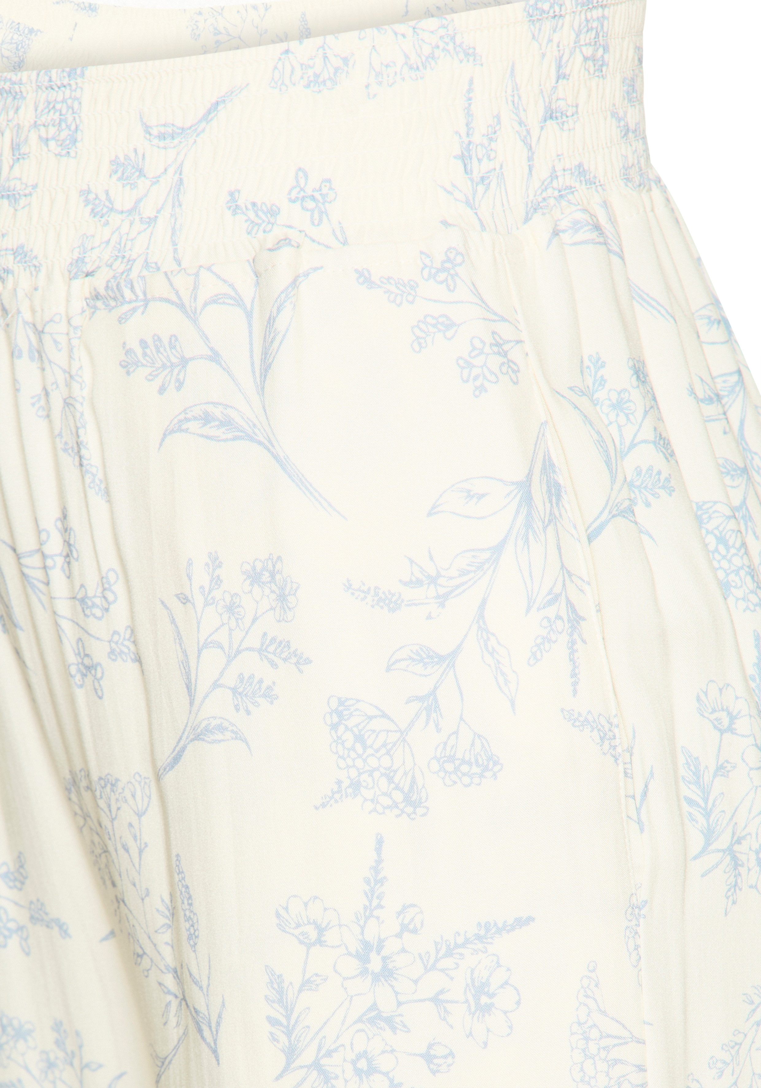 LASCANA Pyjamahose (1-tlg) mit elastischem Bund in gesmokter Optik – Bild 5 von 5