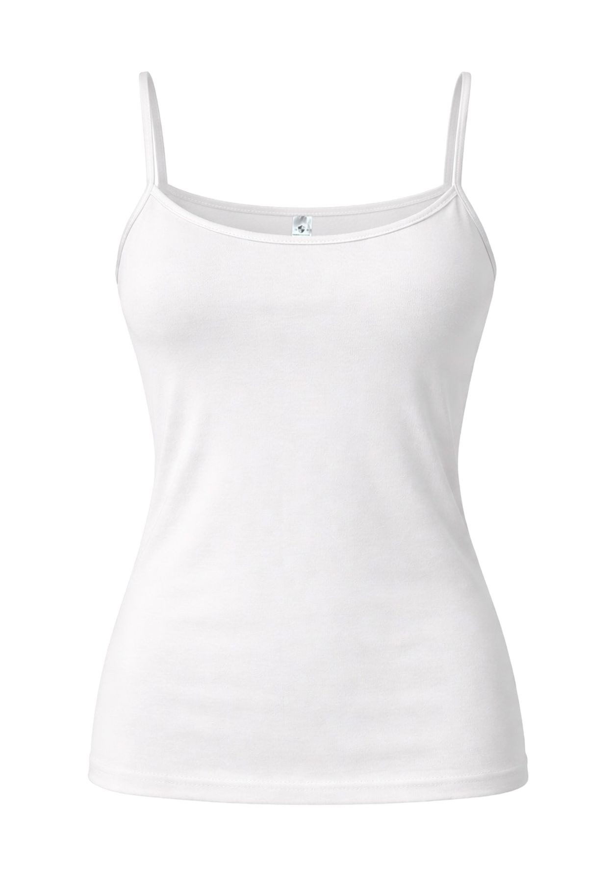 HAASIS Bodywear 1919 Unterhemd Damen Spaghetti Top 66310602-44 (Packung, 3-St., 3er Pack) Optimale Passform, pflegeleicht, formbeständig, hautfreundlich