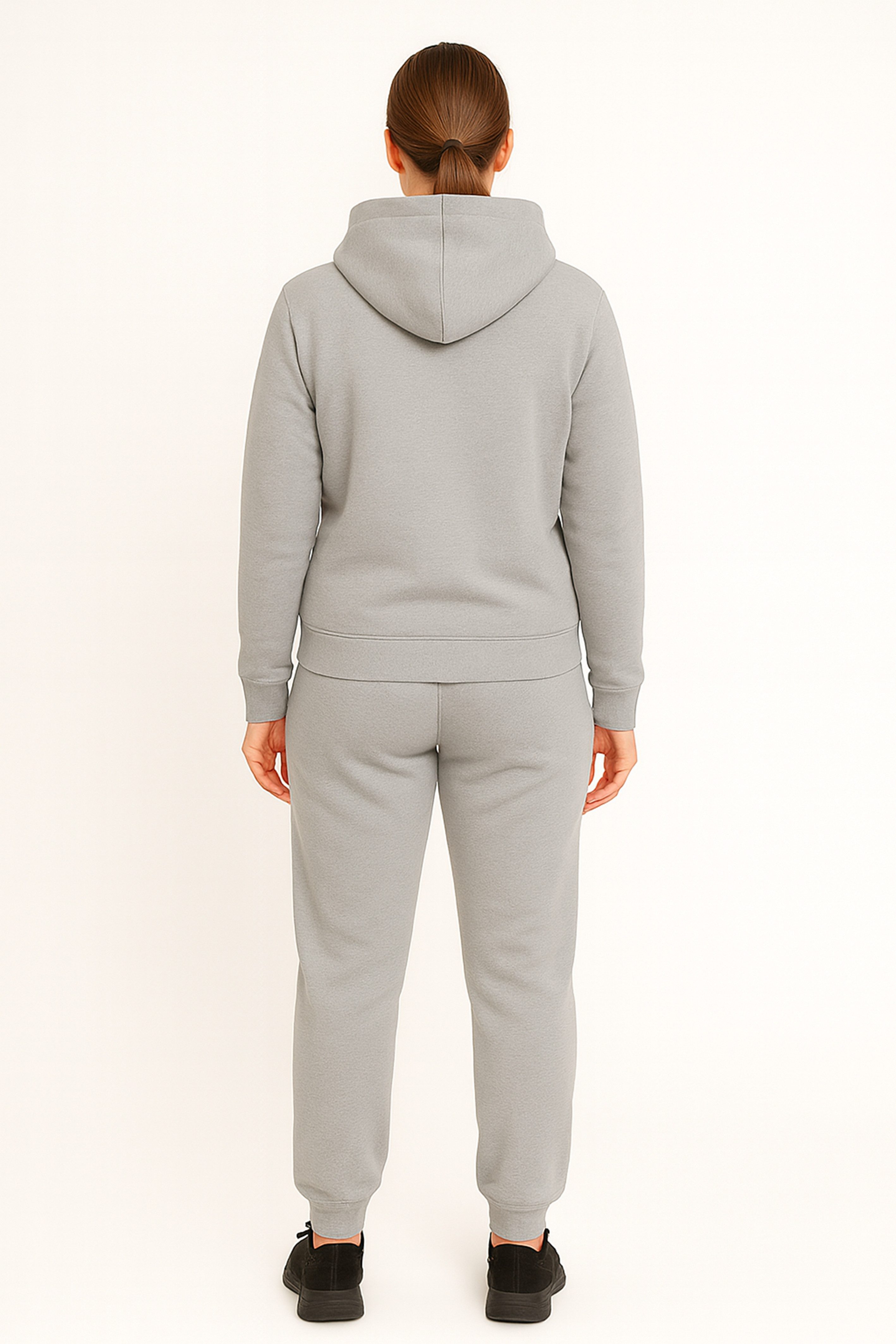 Banco Jogginganzug Damen Trainingsanzug mit Kapuzenpullover und Jogginghose (1x Kapuzenpullover 1x Sporthose), Sportanzug Damen 2-Teiler Set