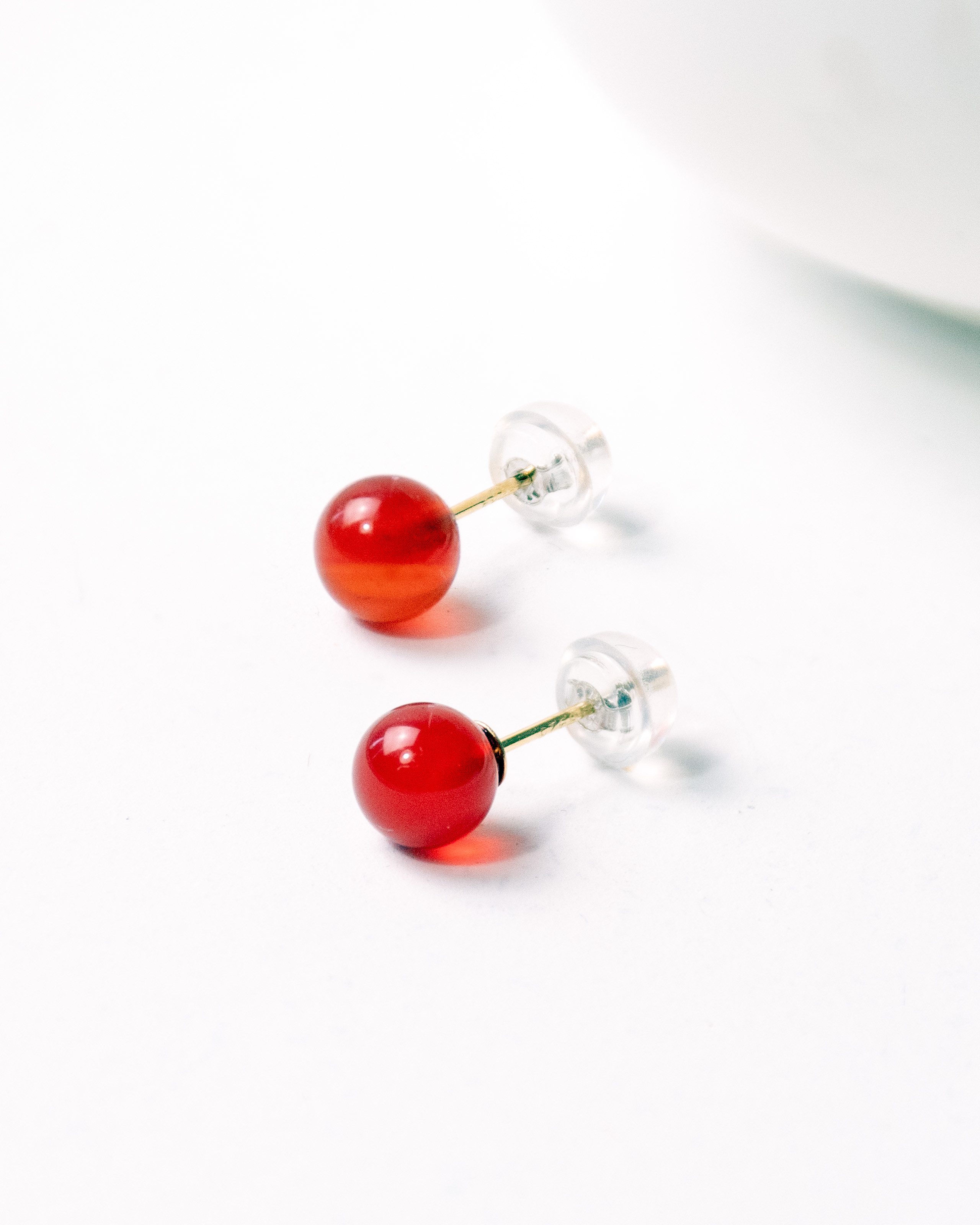 MayTree Ohrstecker-Set roter Karneol (2-tlg), roter günstig online kaufen