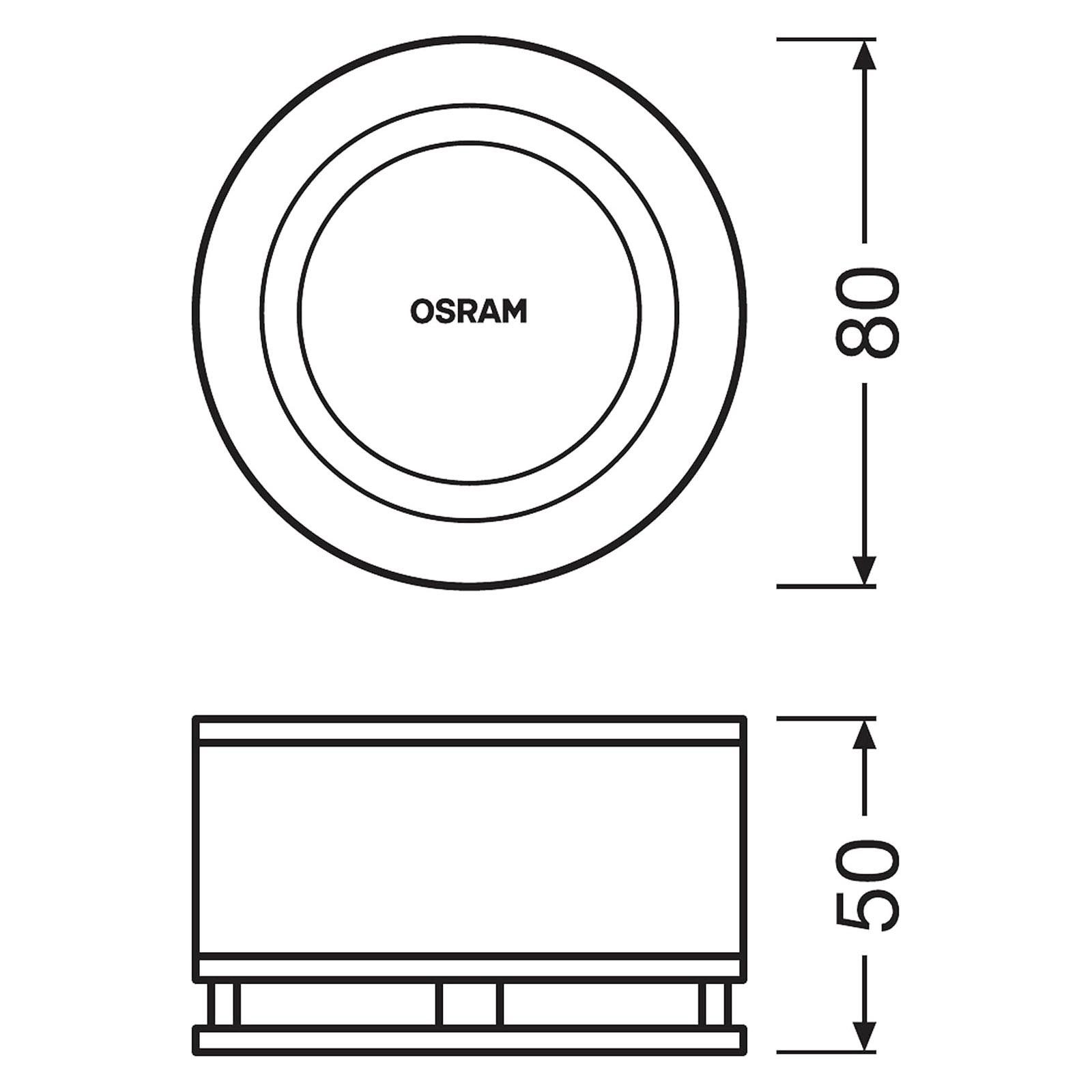 Osram Luftreiniger Air Zing Mini UV LED Raumluftreiniger Auto Wohnung Lufterfrischer, Titan-Dioxid-Filter TiO2 mit UVA-LED-Licht, waschbar und langlebig