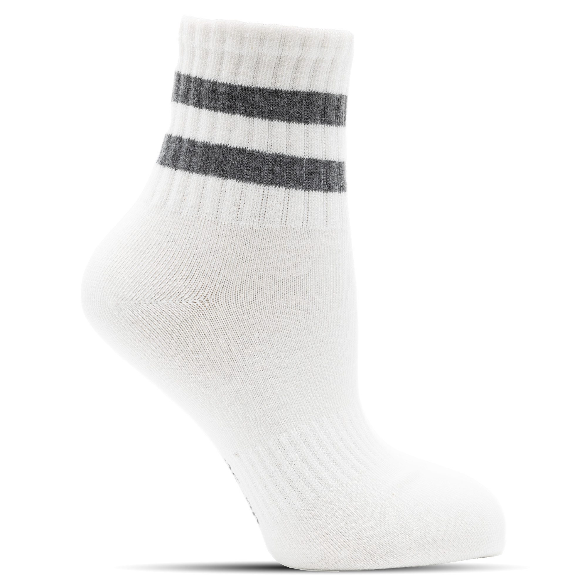 Socked Kurzsocken Quartersocken Herren + Damen (10-Paar) – bunte Farbmischung, bequem & pflegeleicht – ideal für Sport & Alltag – Bild 3 von 5