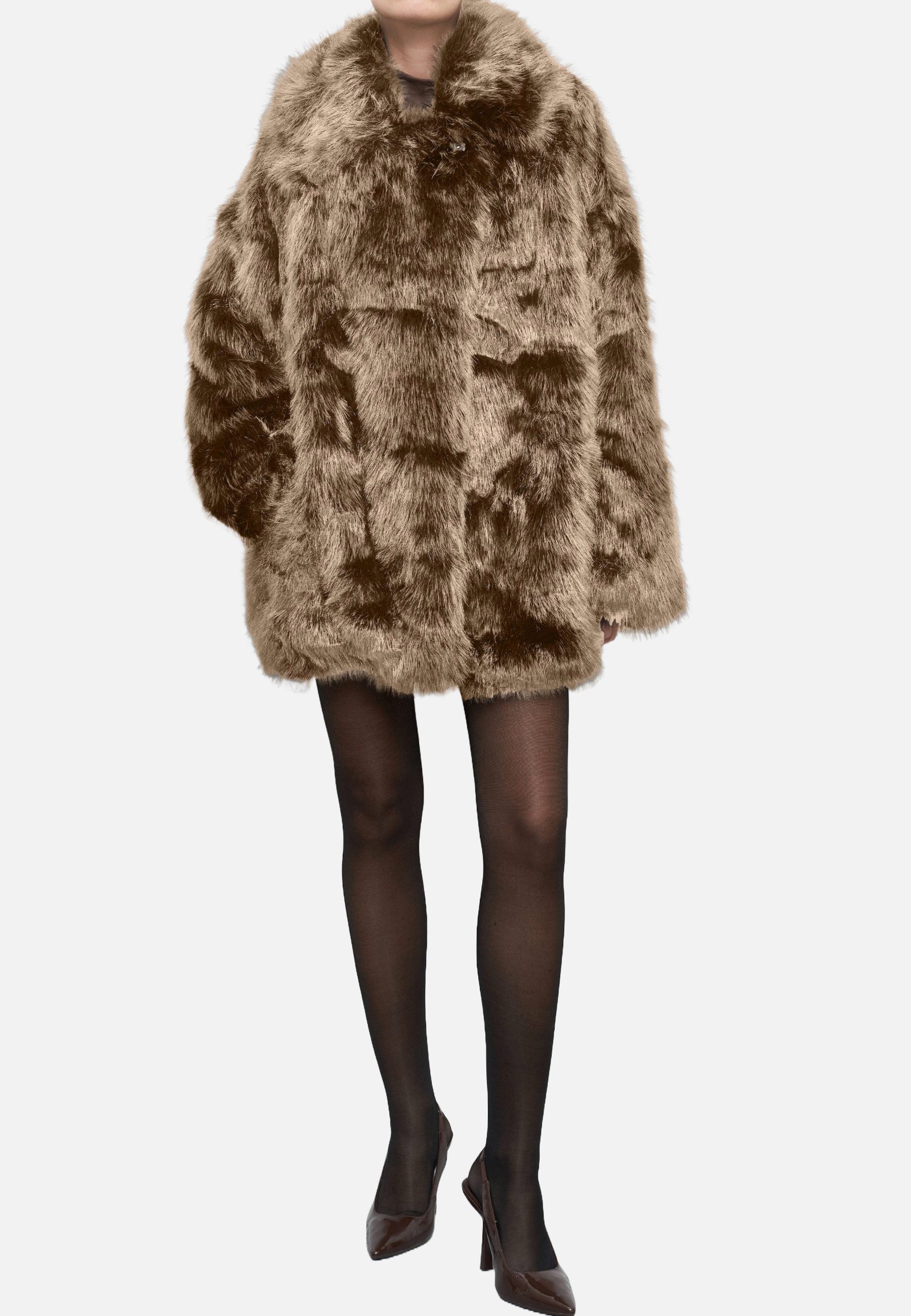 RICANO Plüschjacke Lorenza Made in Italy günstig online kaufen