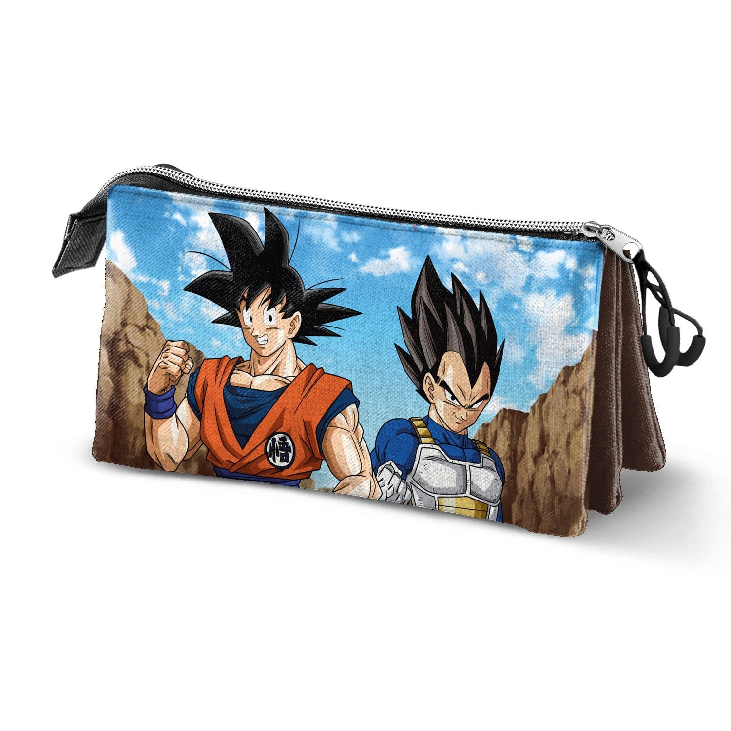 Karactermania Federmäppchen Dragon Ball Stiftemäppchen Schlampermäppchen Mäppchen Federmappe, 3 Fächer