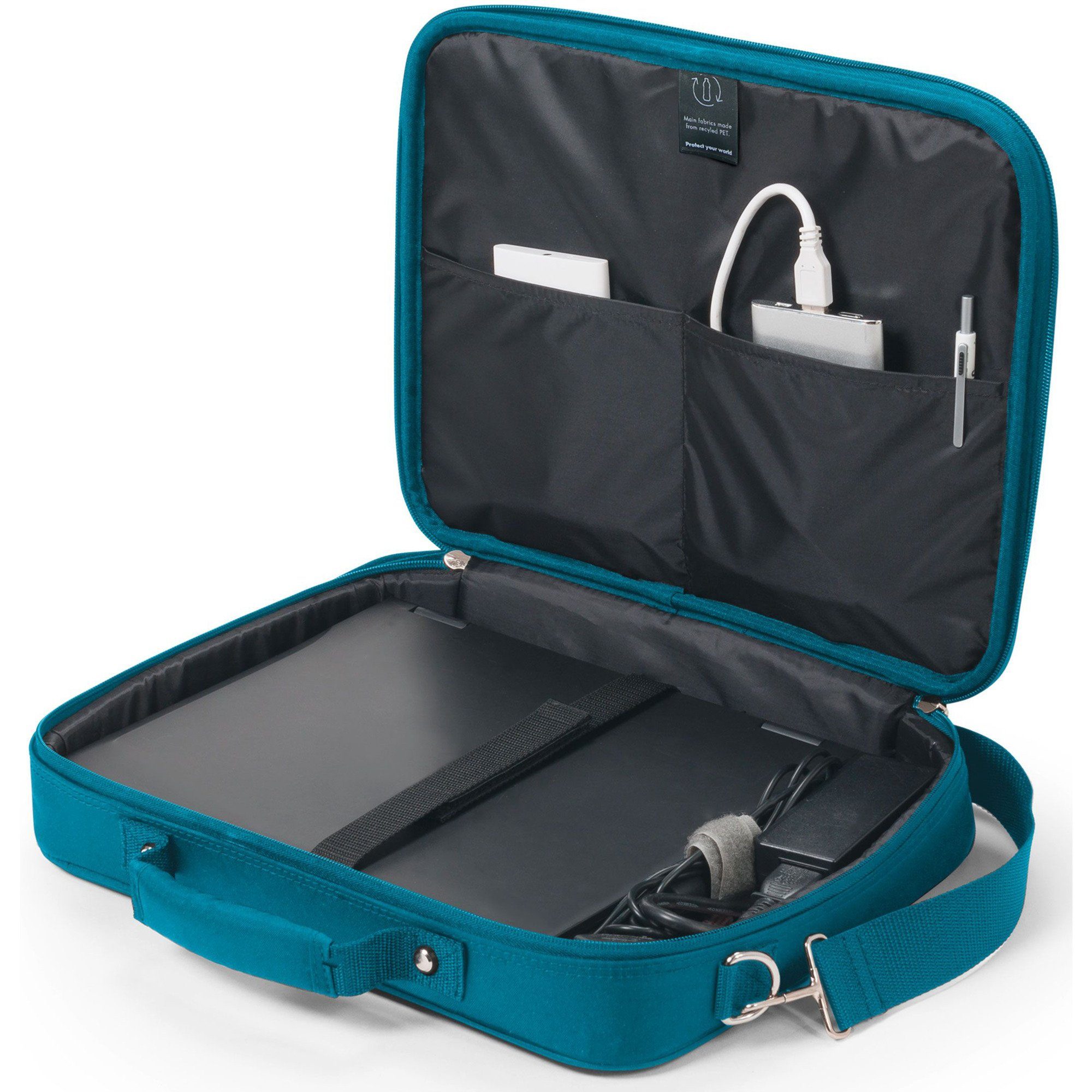DICOTA Laptoptasche 39,6 blau Eco Notebooktasche, DICOTA Multi (bis BASE