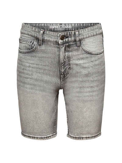 Esprit Jeansshorts Schmal geschnittene Jeansshorts