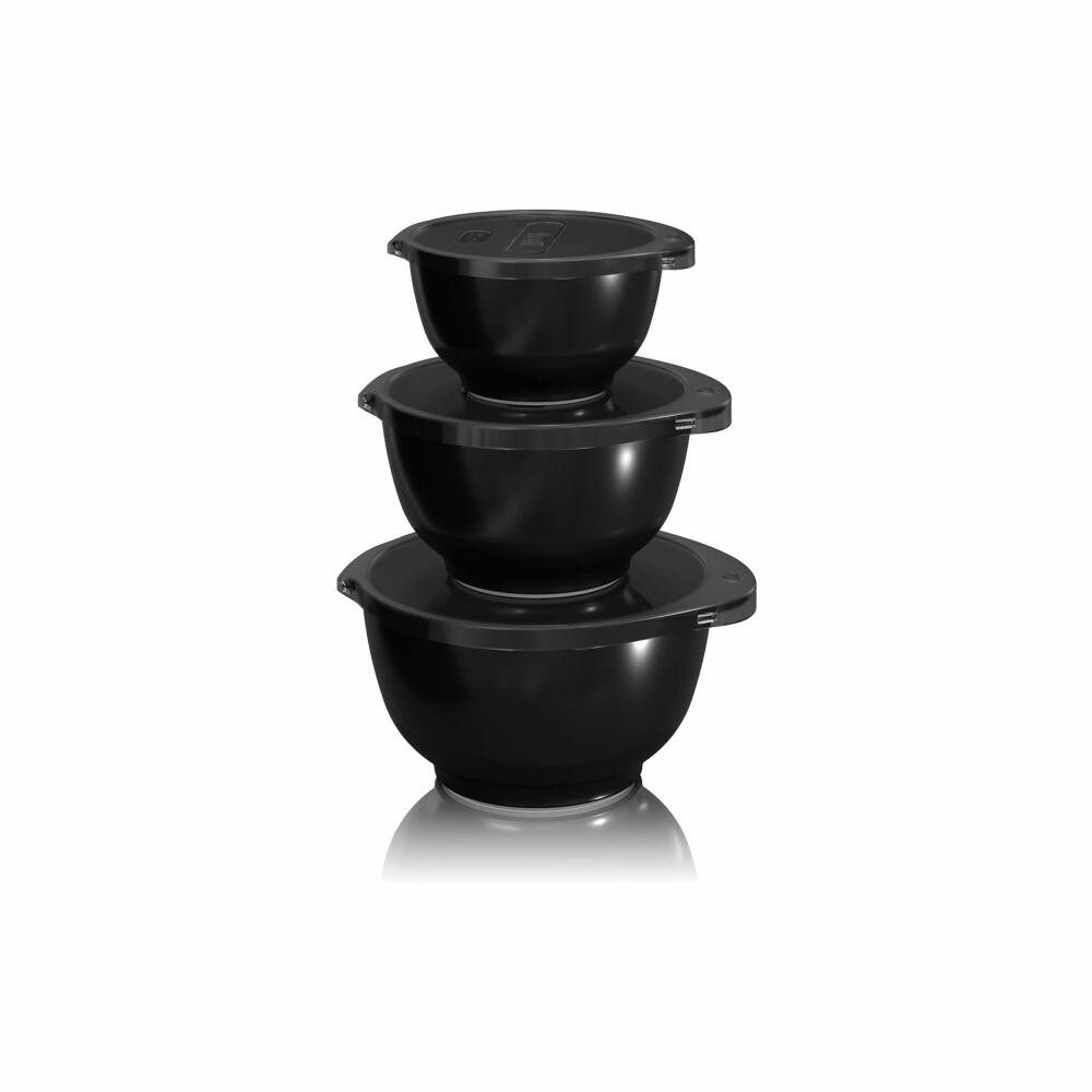 ROSTI Schüssel Set Margrethe New 6-tlg. Black, Durostima (technischer Thermoplast), (Set, 6-tlg)
