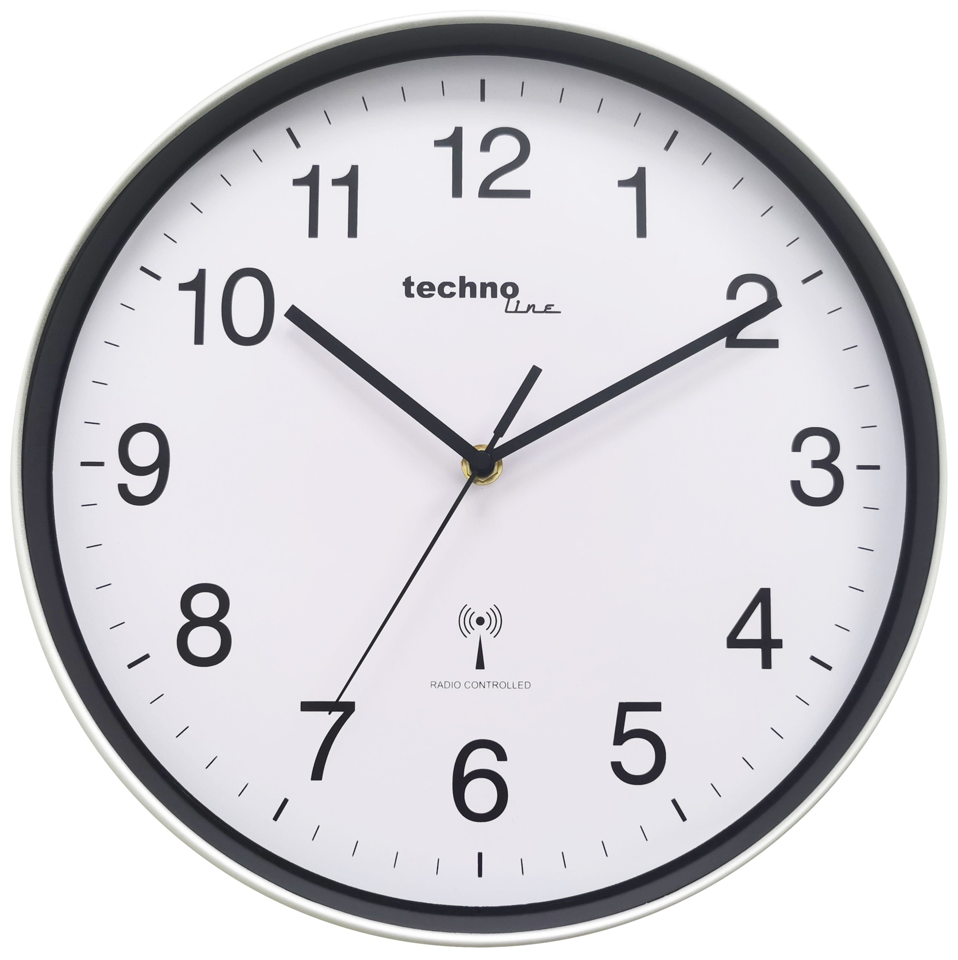 technoline Funkwanduhr WT 8030 (im schlichten günstig online kaufen